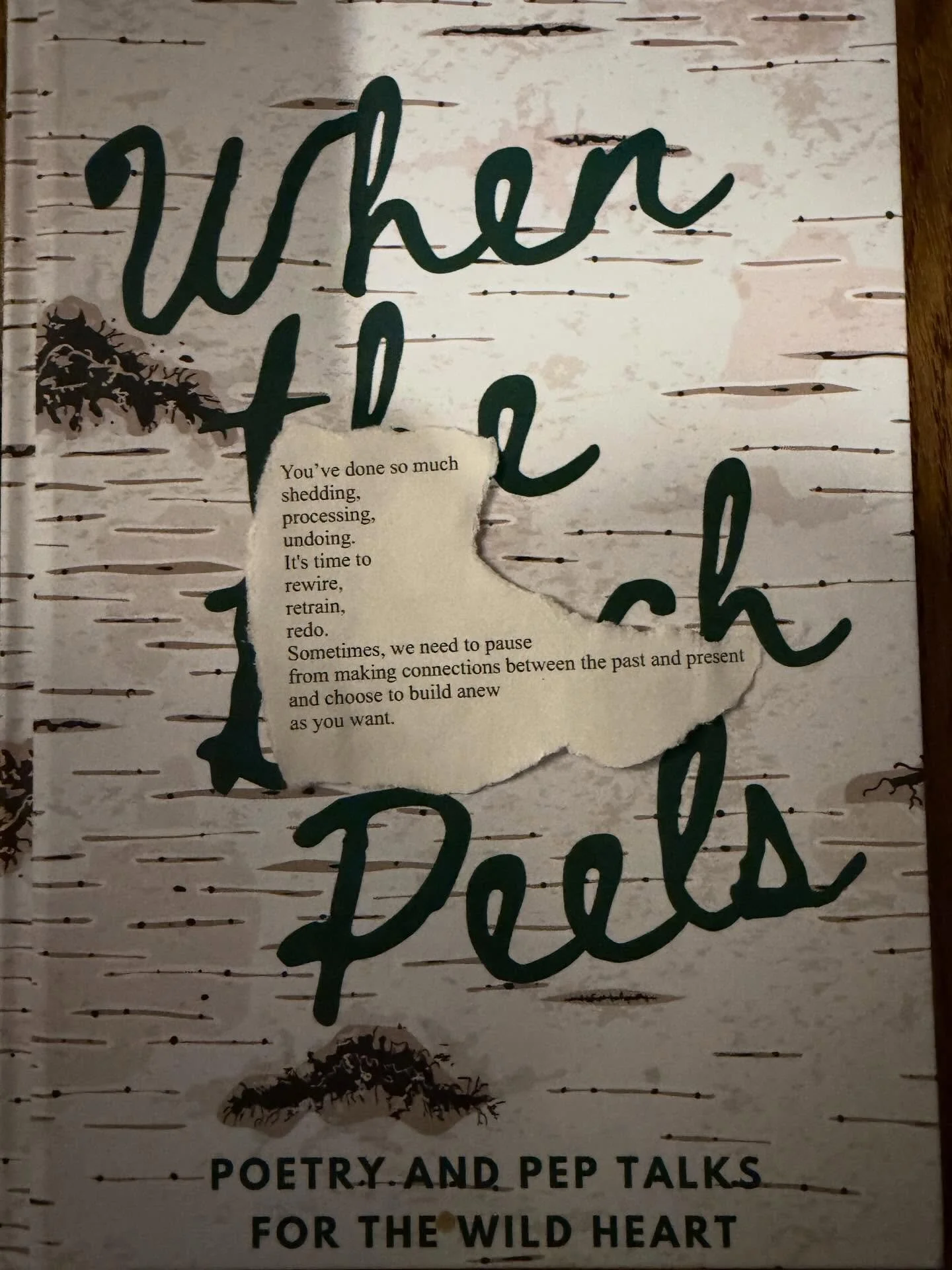 When the Birch Peels grew out of my journals and became a book about voice, inheritance, and letting go of perfection. 

**10 things I learned from writing this book (that go beyond writing)**

1. Your voice doesn&rsquo;t need polishing before it des
