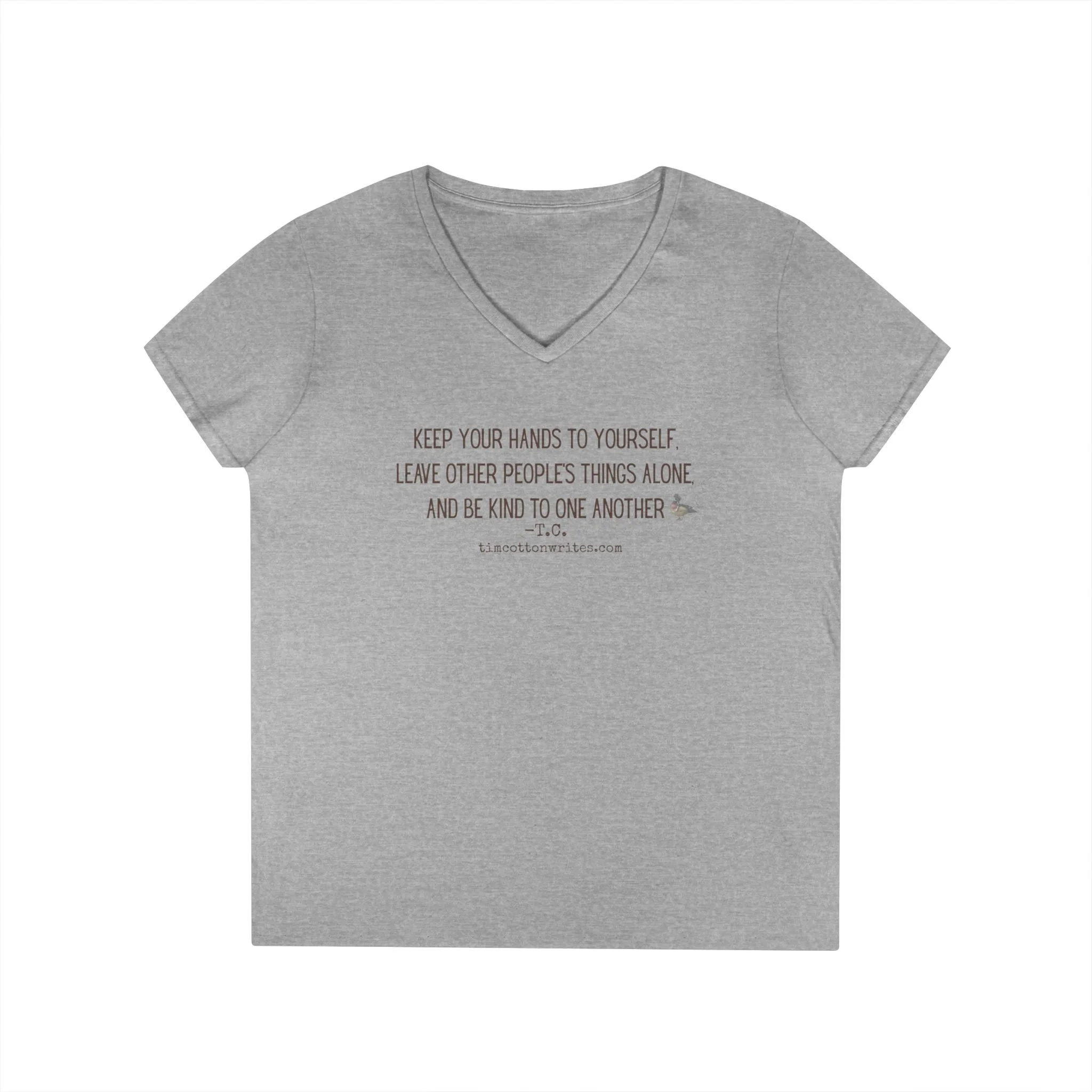 gray v neck duck.png