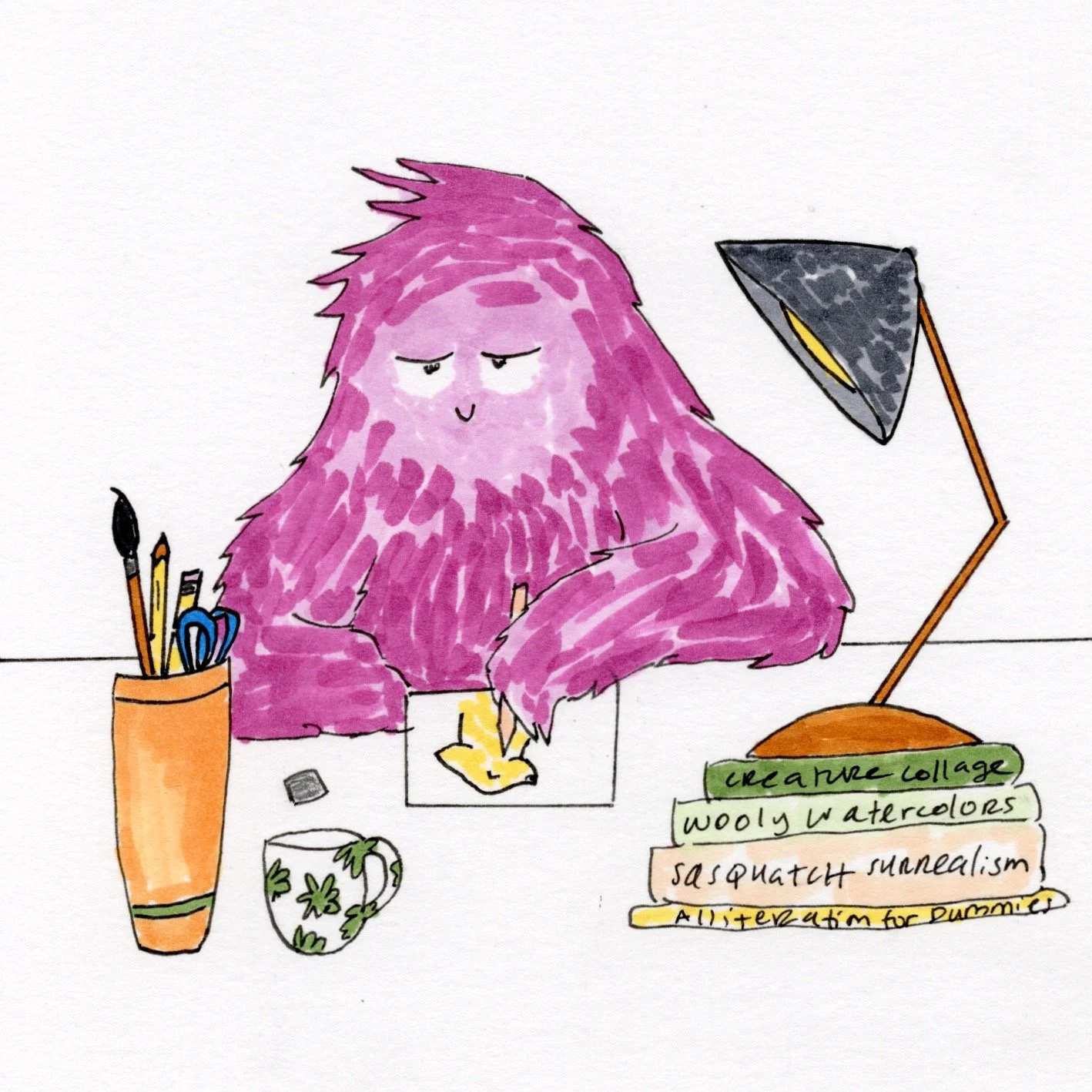 Drizzly Day, Drawing Day