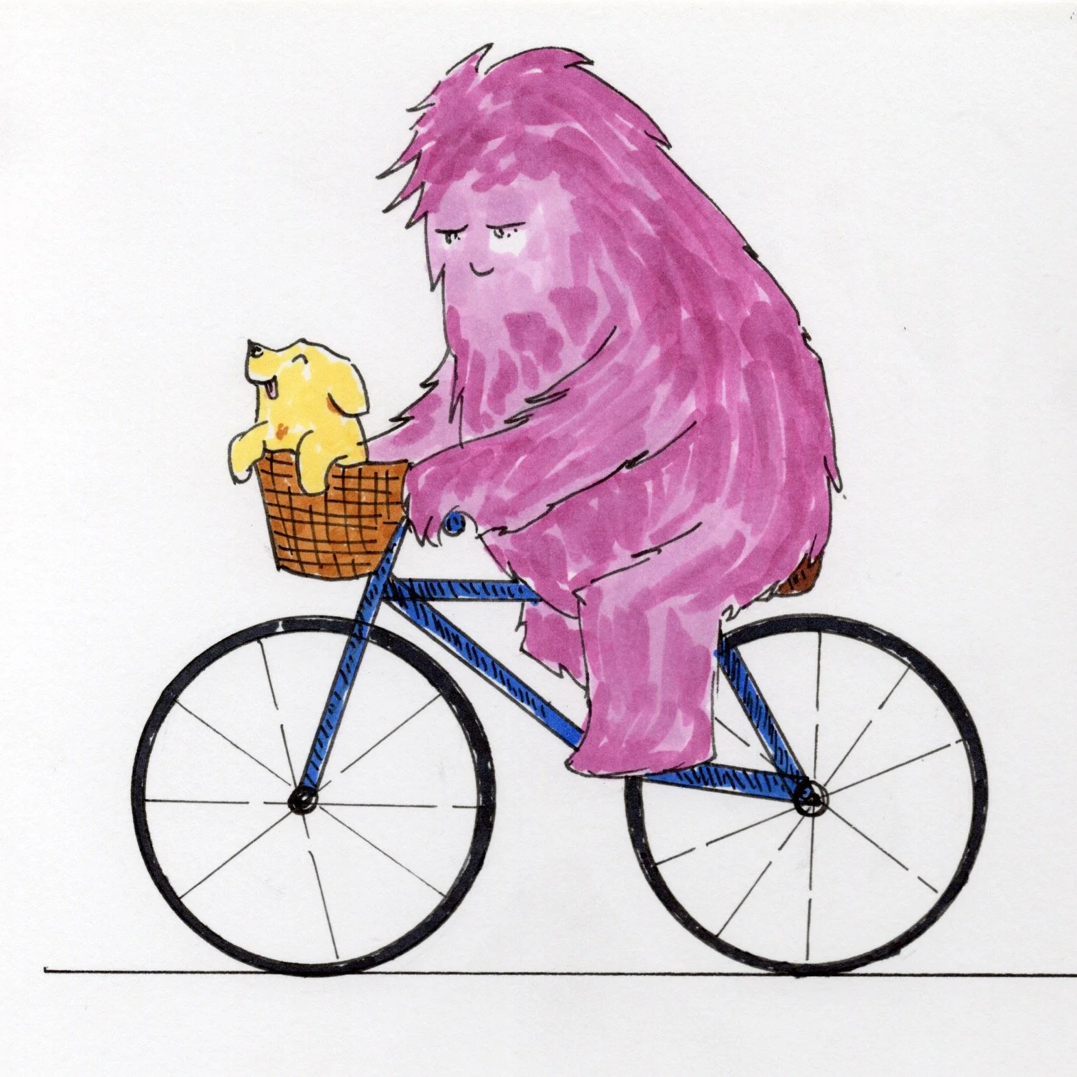 Biking