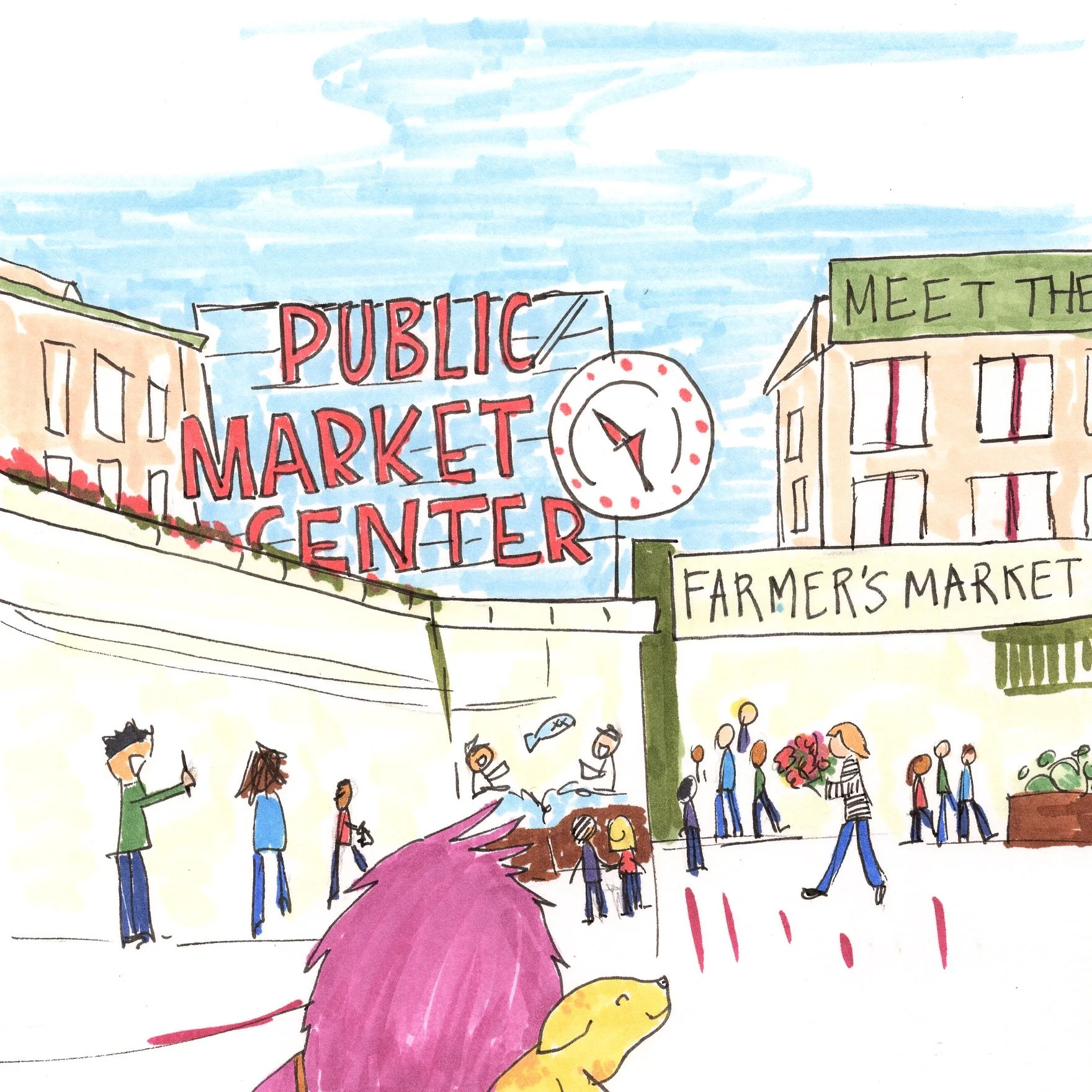 A trip to the Pike Place Market