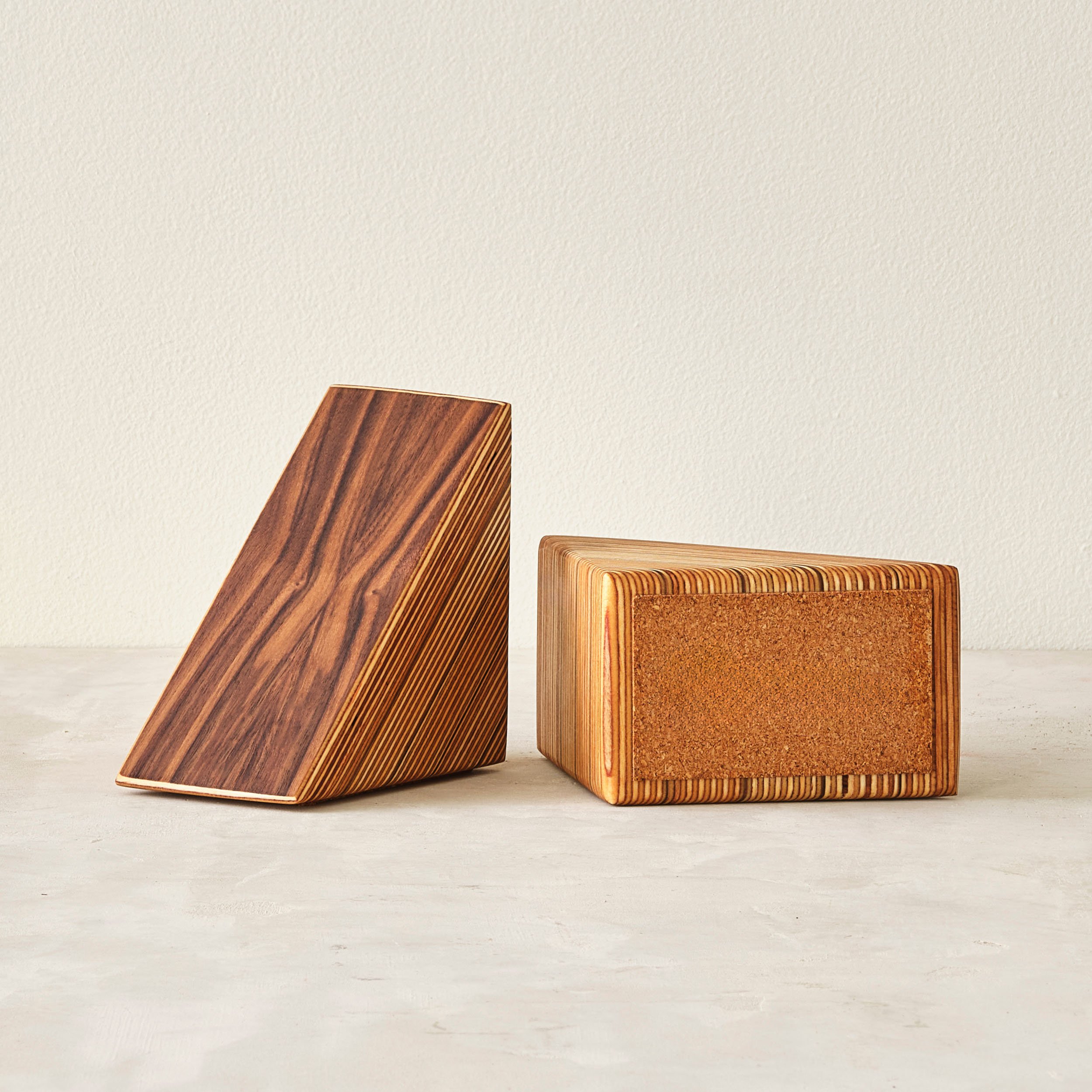wood bookends in walnut or baltic birch