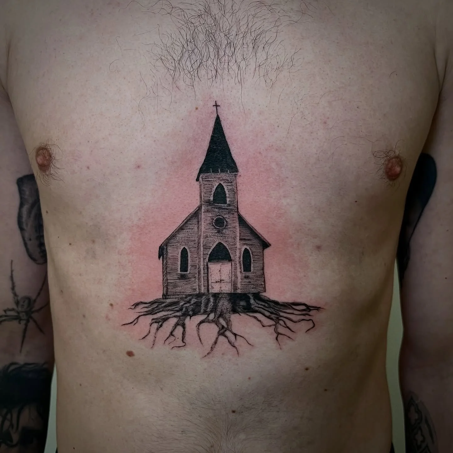 Church from my flash and healed Kayako  also from my flash🩶🩶