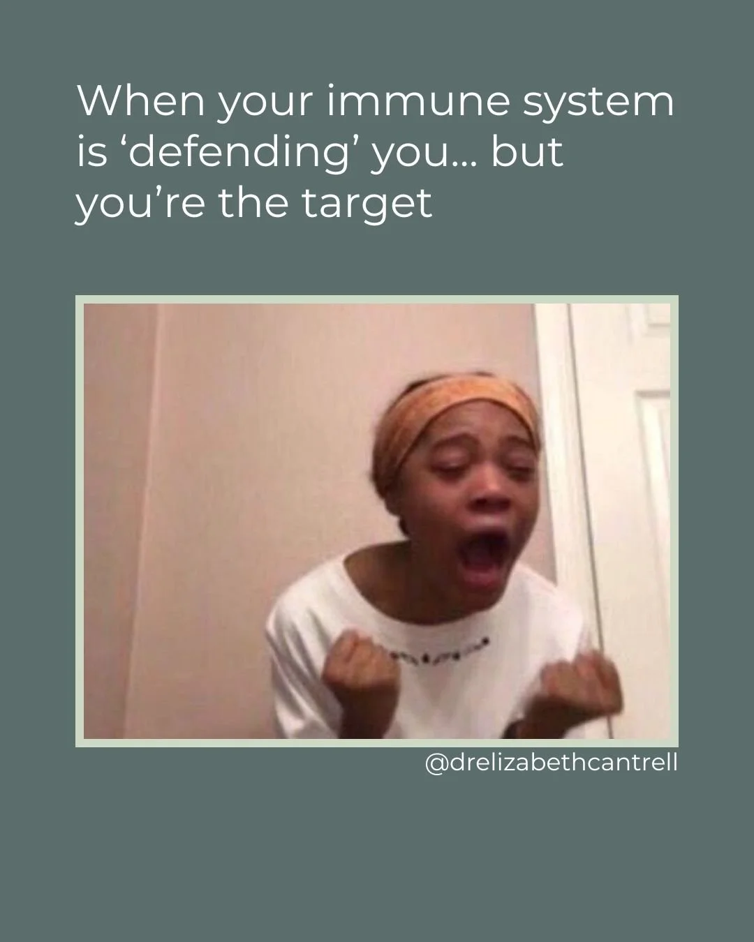 💔Autoimmunity: the ultimate betrayal.

Your immune system is supposed to protect you, but in autoimmunity it gets confused and starts reacting to your own tissues.

Not because it is &ldquo;broken,&rdquo; but because something has disrupted its abil
