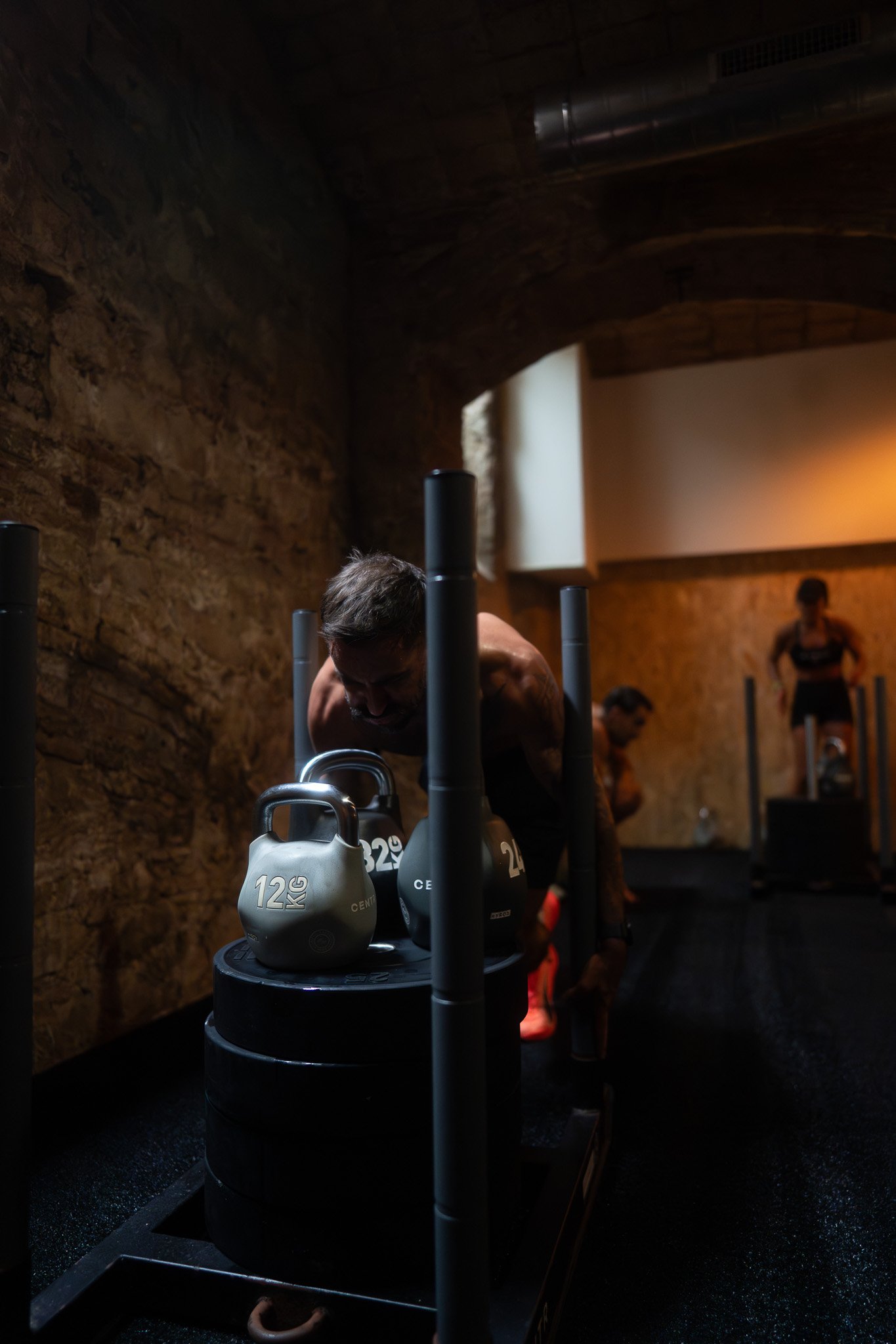 Sled Push Hyrox Training