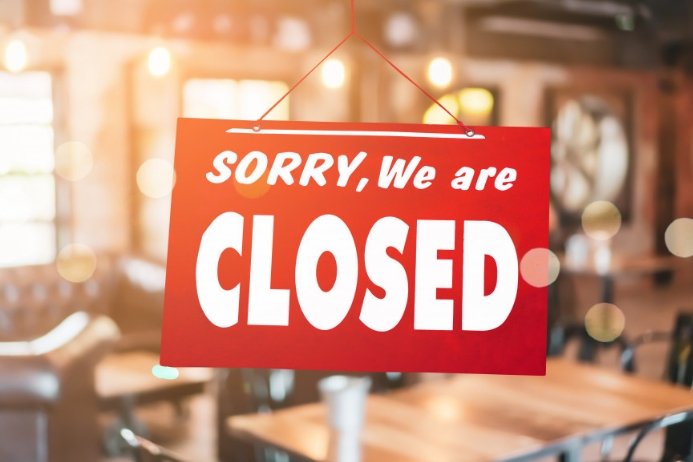Closed August 8th-9th
