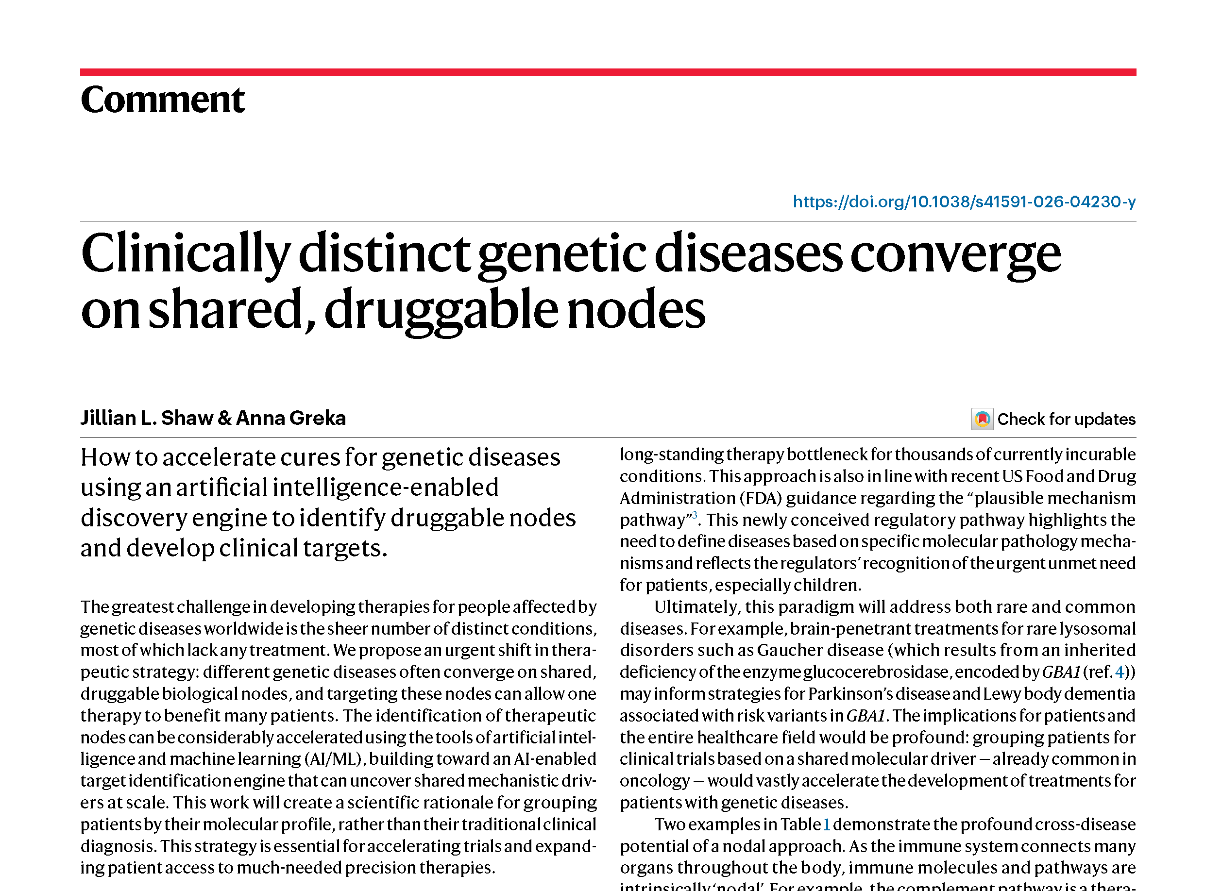 A roadmap for finding druggable nodes