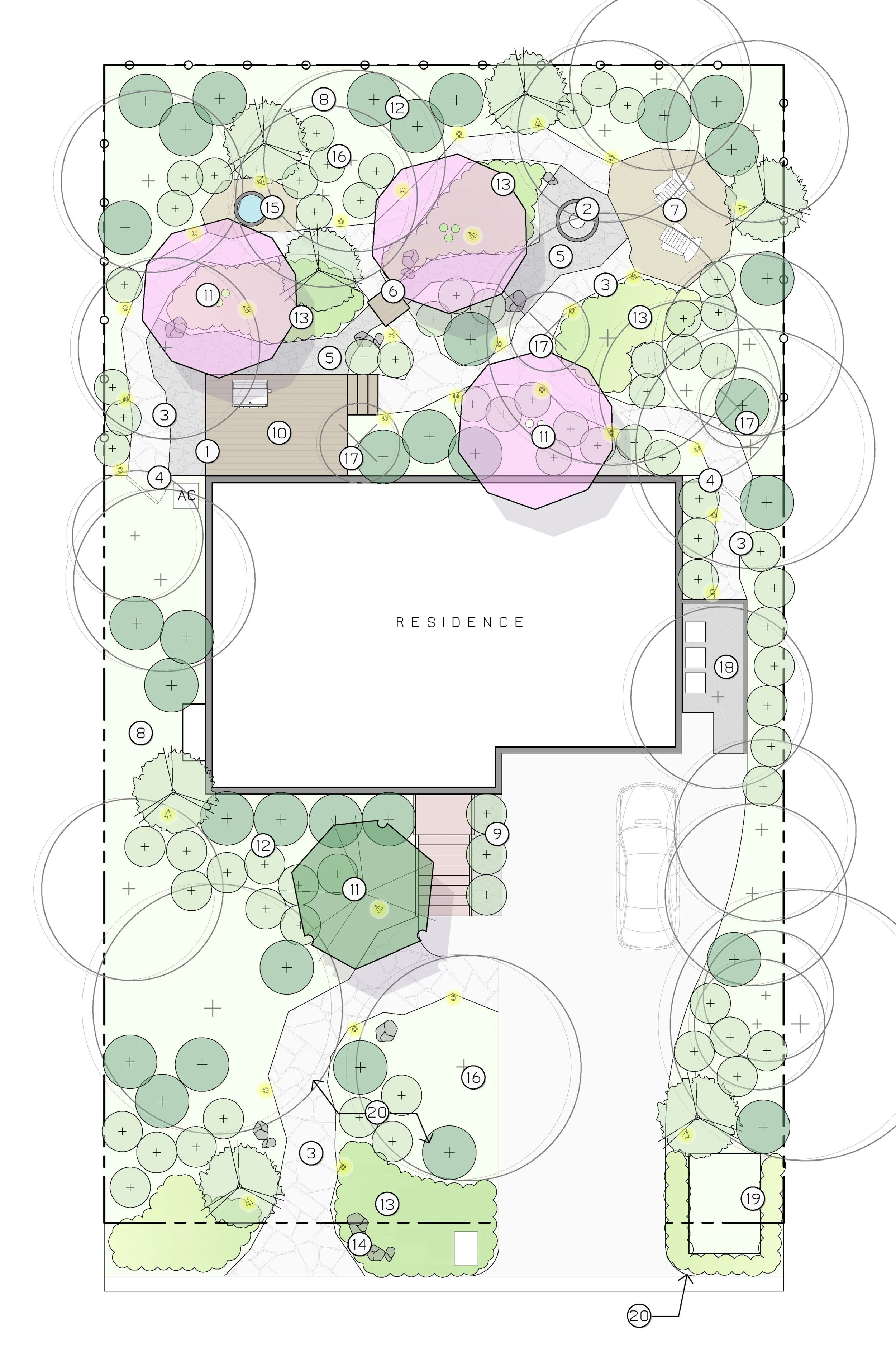 Native Landscape Design in Cary, NC