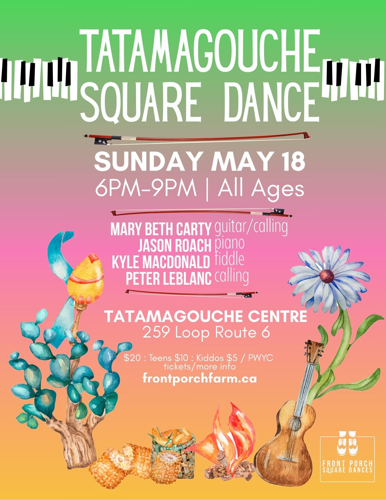 All Ages Square Dance Presented by Front Porch Farm