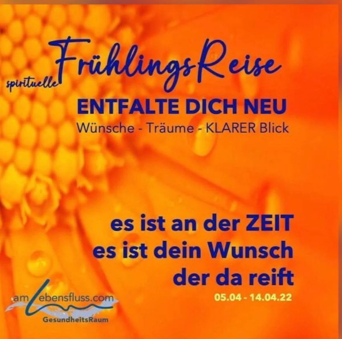 spirituelle FrühlingsREISE - ENTFALTE DICH NEU