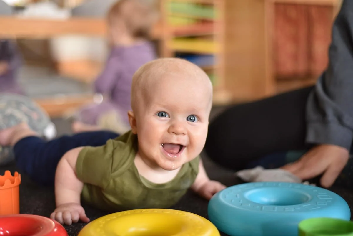Infant classroom at The Children's House Montessori baby care (14).JPG