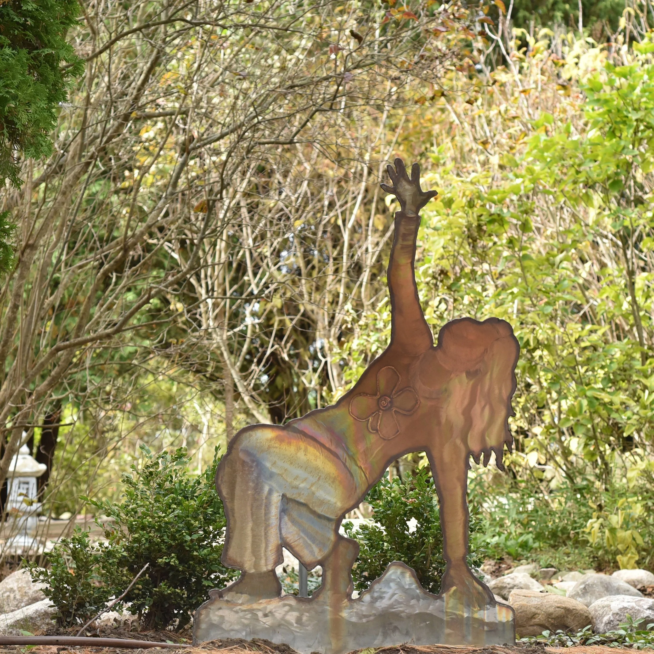 Daffodil Circle statues around the Labyrinth (2).JPG