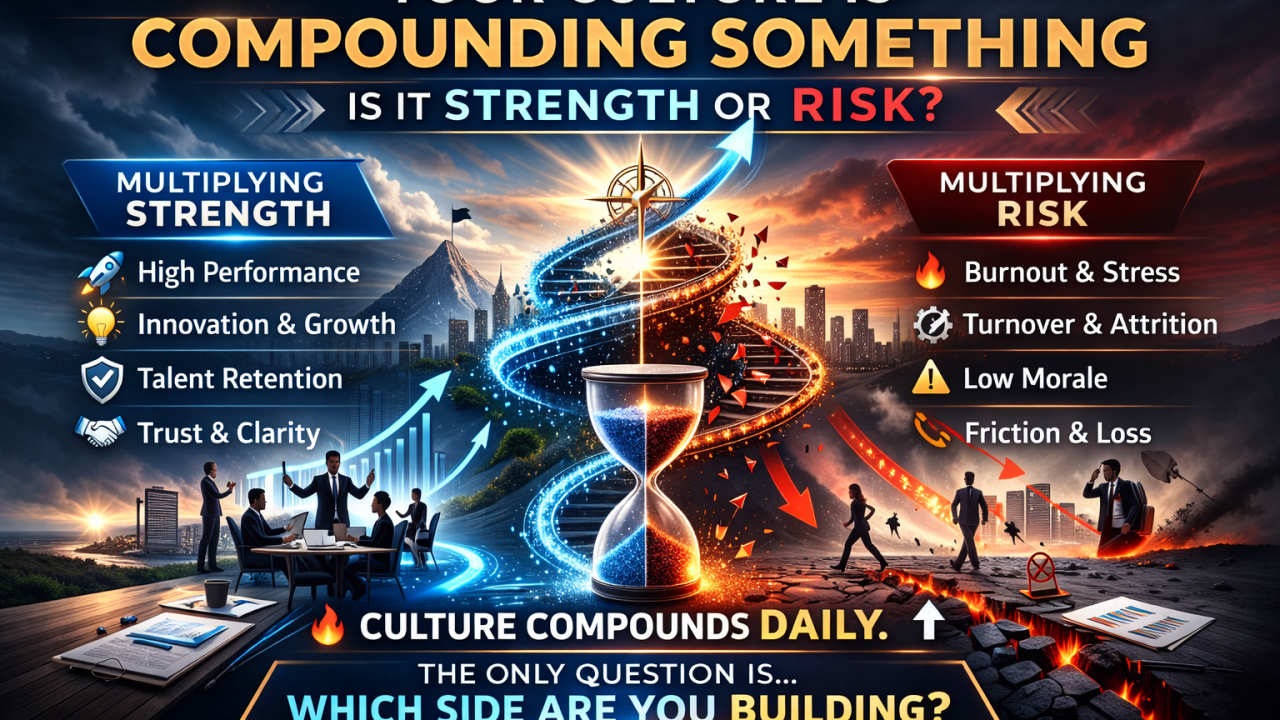 Your Culture Is Compounding Something. Is It Strength or Risk?