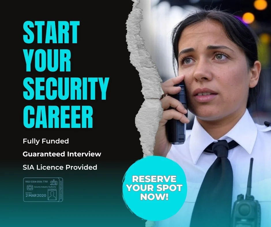 Get Licensed, Get Working!

Join our funded Security Course and get your SIA licence &ndash; fully paid for! 
If you are unemployed or earning under &pound;25,750 you're probably eligible.

Message us now to for more information.