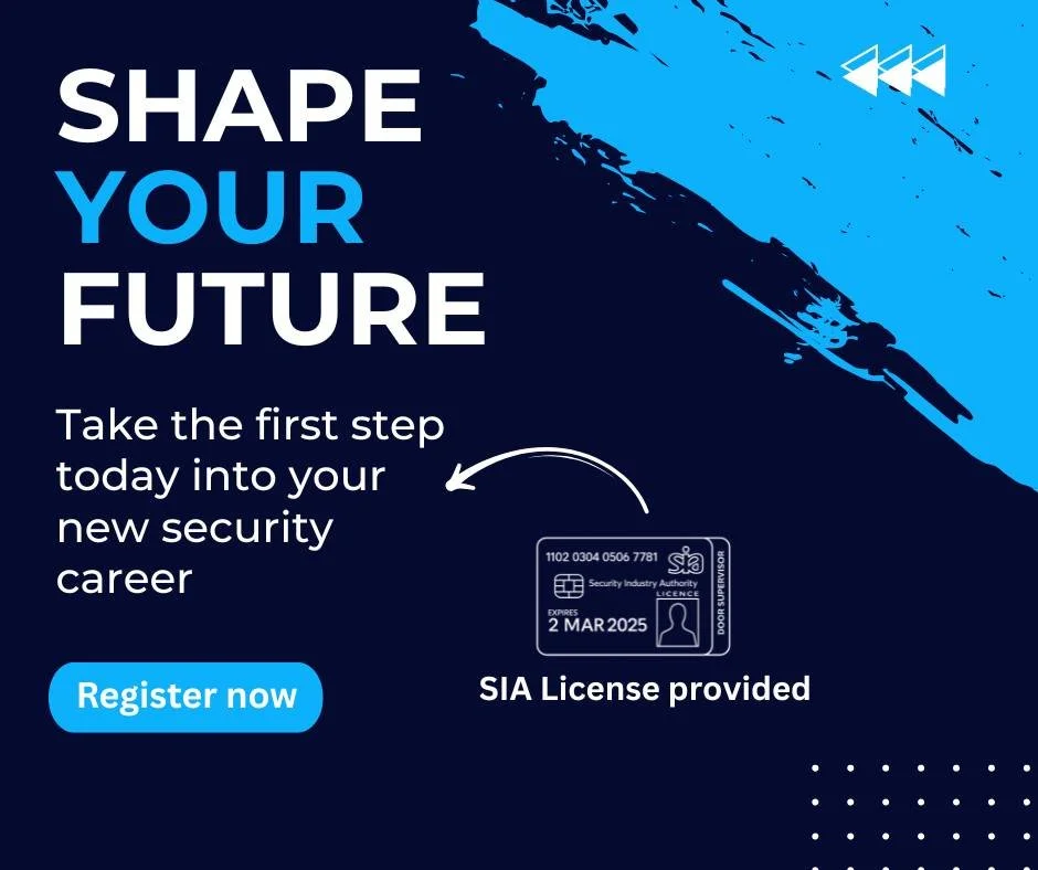 We&rsquo;re offering full training + your SIA licence at no cost (for eligible learners)!
If you're currently unemployed or earning less than &pound;25,750.00, this is your opportunity to gain a recognised qualification and step into a reliable, in-d