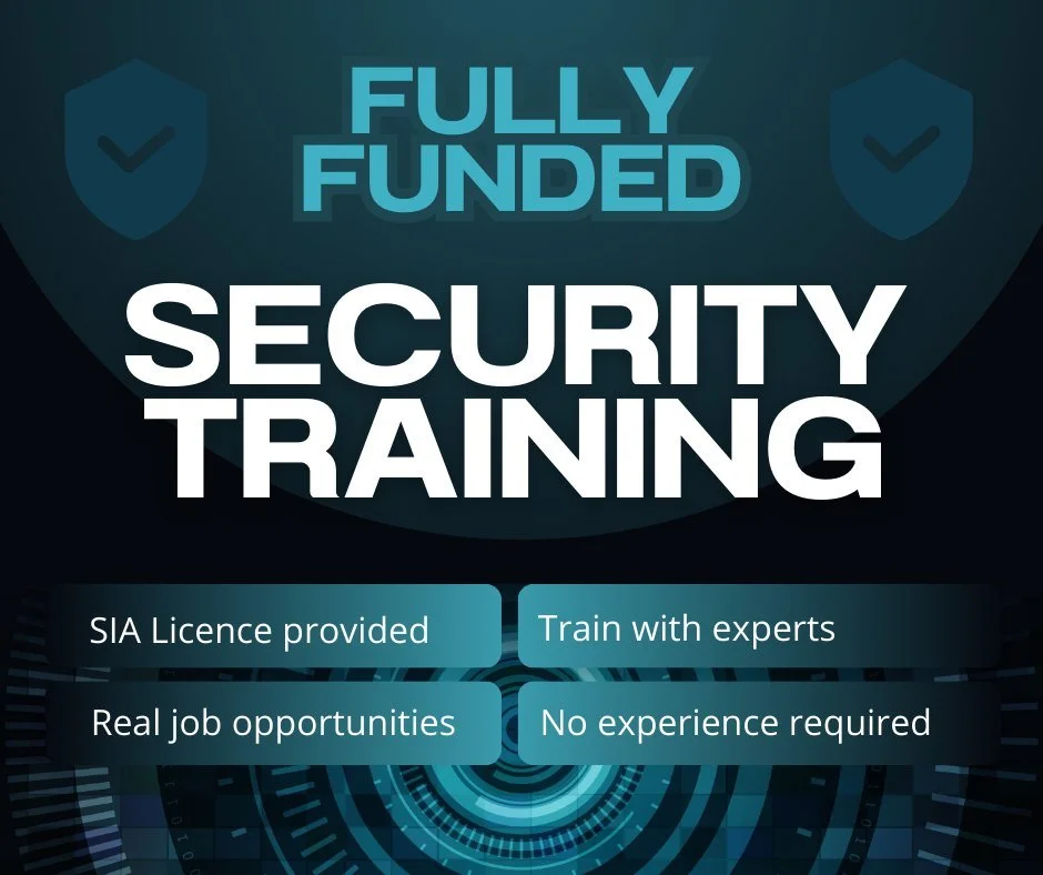 Our funded Security Course gives you the qualifications, knowledge and confidence needed to enter a growing industry with real employment opportunities.

You&rsquo;ll gain your SIA licence, achieve industry-recognised qualifications and train with ex