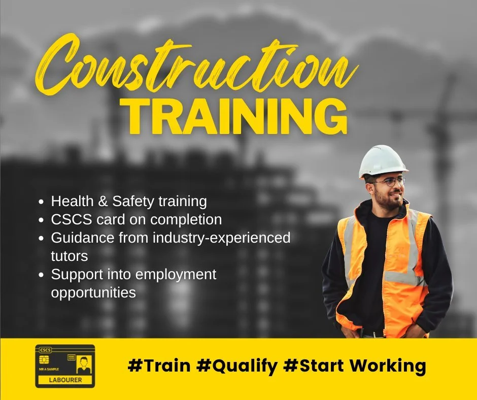 Our funded Construction Training programme is built to get you job-ready fast. You&rsquo;ll gain essential health and safety knowledge, achieve your CSCS card, and learn directly from tutors who have worked in the industry. From day one, the focus is