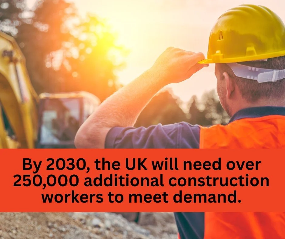 Construction demand is rising. Employers are actively hiring.

The UK needs over 250,000 additional construction workers by 2030. This is not future potential &mdash; it is current demand building across sites, projects, and infrastructure nationwide