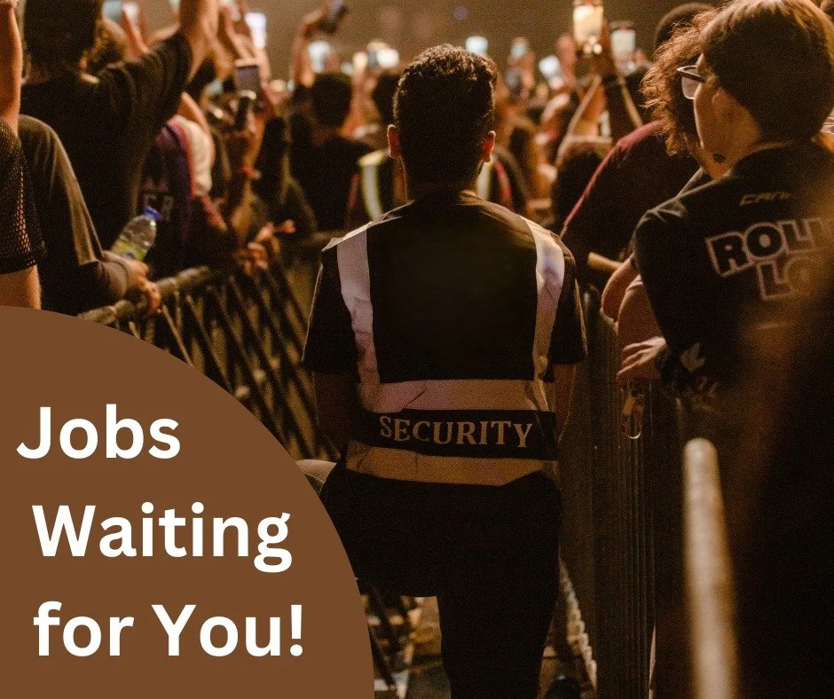 Security roles are hiring. Employers are looking for people ready to step in now!

Our programme gives you the full route into the industry. You&rsquo;ll complete your SIA training, gain your licence, and understand how to work professionally in live