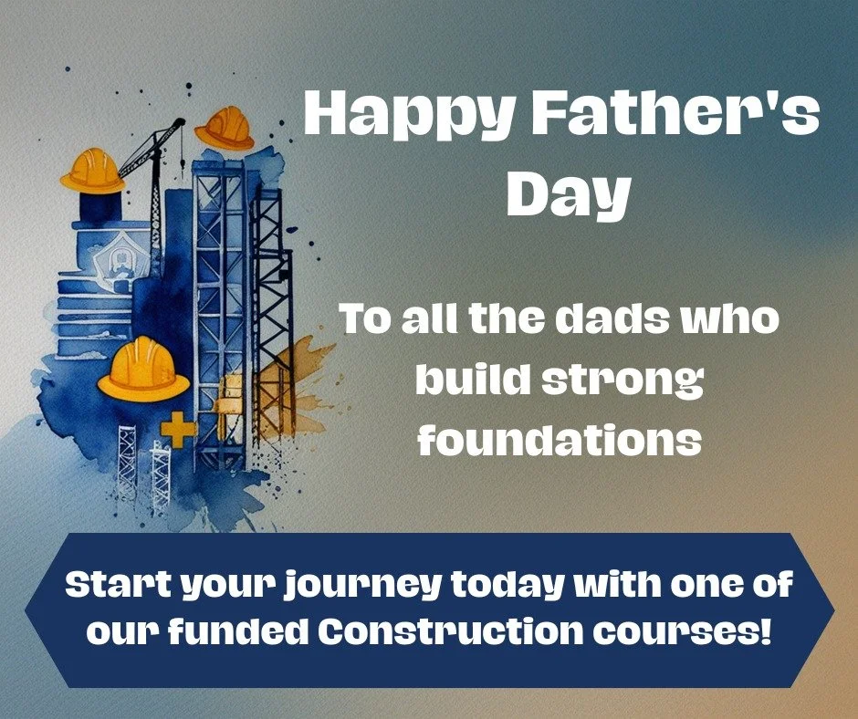 This Father's Day, we celebrate the dads, stepdads, grandads and father figures who work hard to build strong foundations, provide security, and inspire the next generation.

Whether you're looking to start a career in Construction or Security, our i