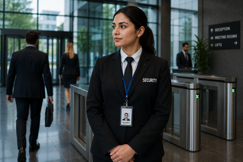 Corporate Security role in a professional security setting