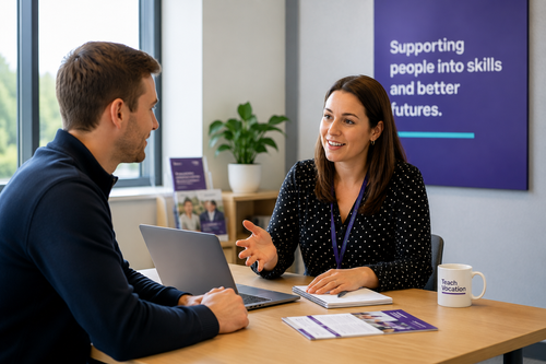 Refer people into learning