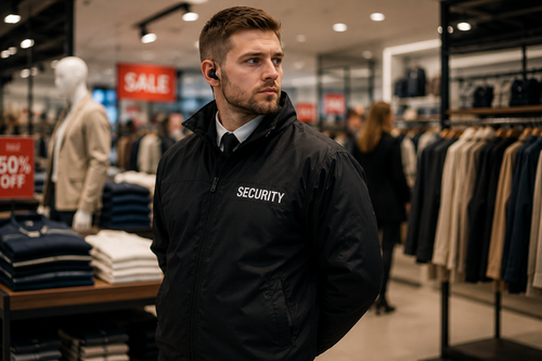 Retail Security role in a professional security setting