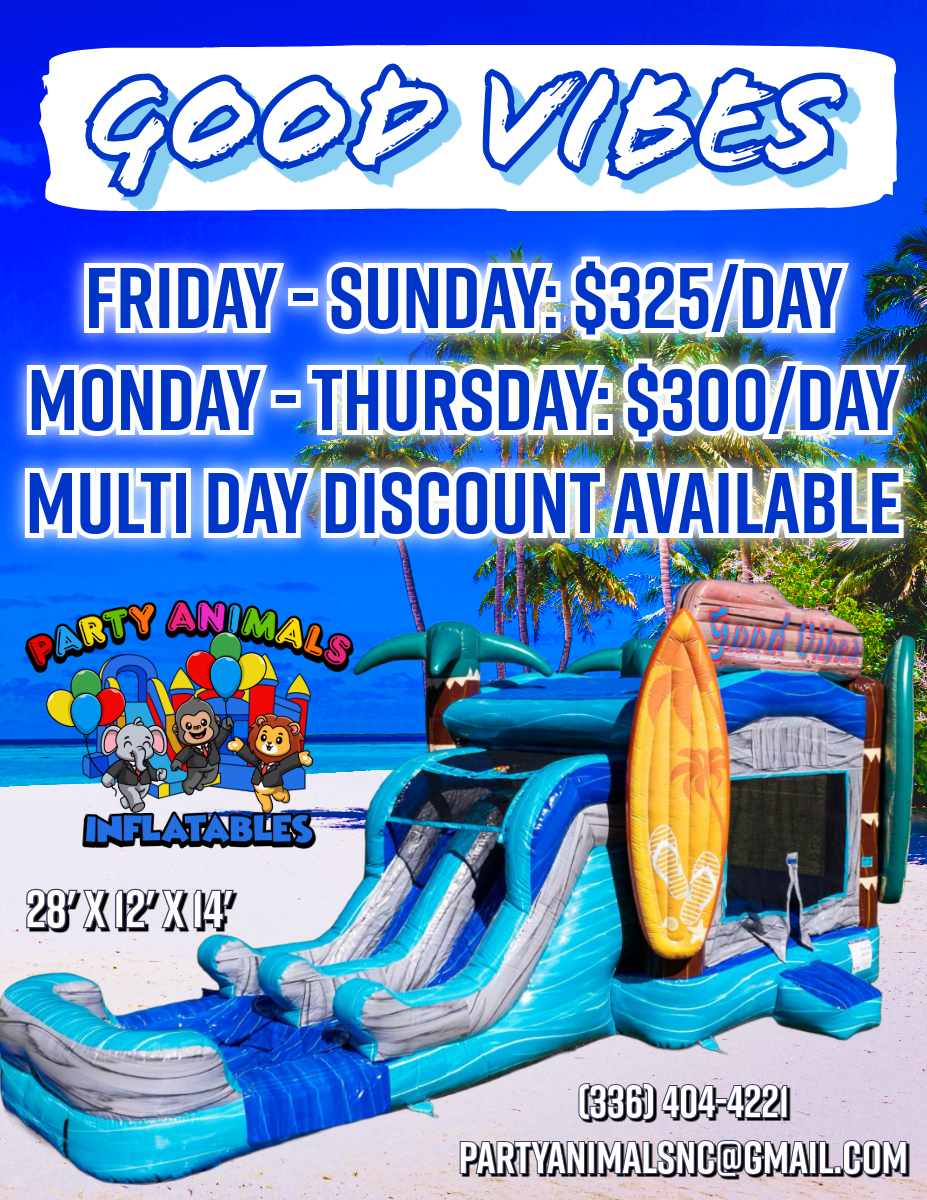 Lineup of Inflatable Bounce Houses for Rent | Party Animals — Party Animals