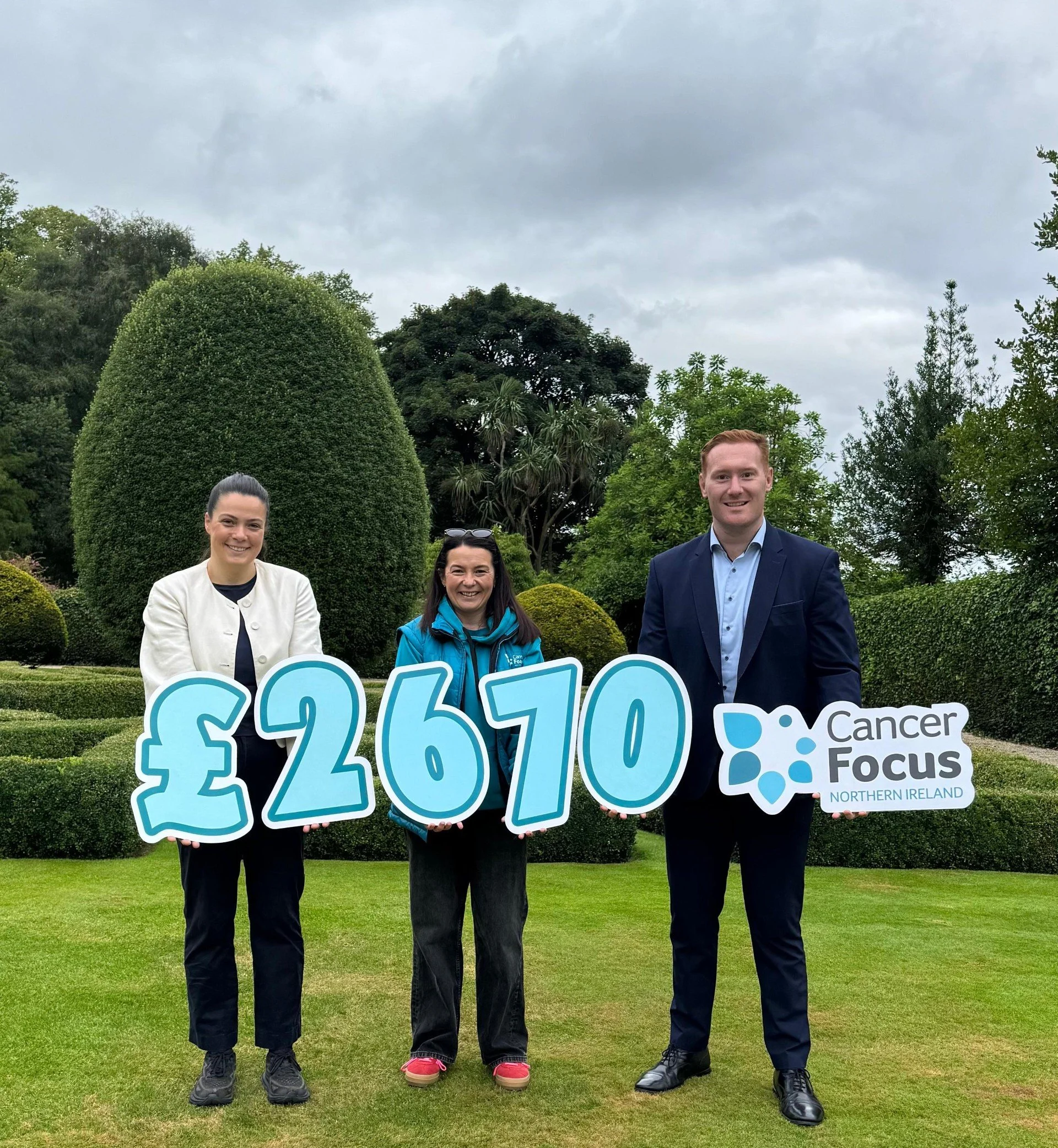 £2,670 Raised for Cancer Focus NI