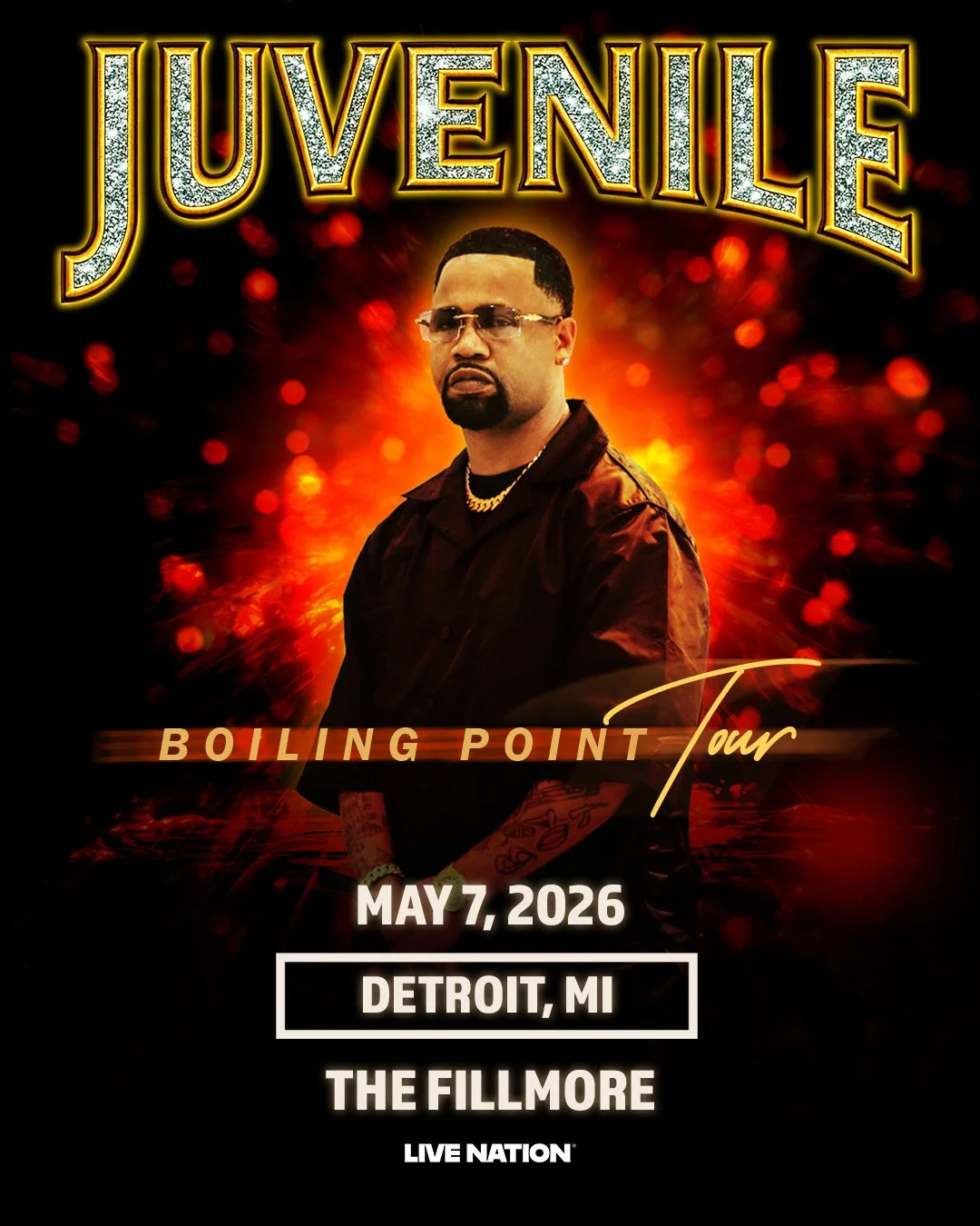 Juvenile's Boiling Point Tour w/ The 400 Degreez Band
