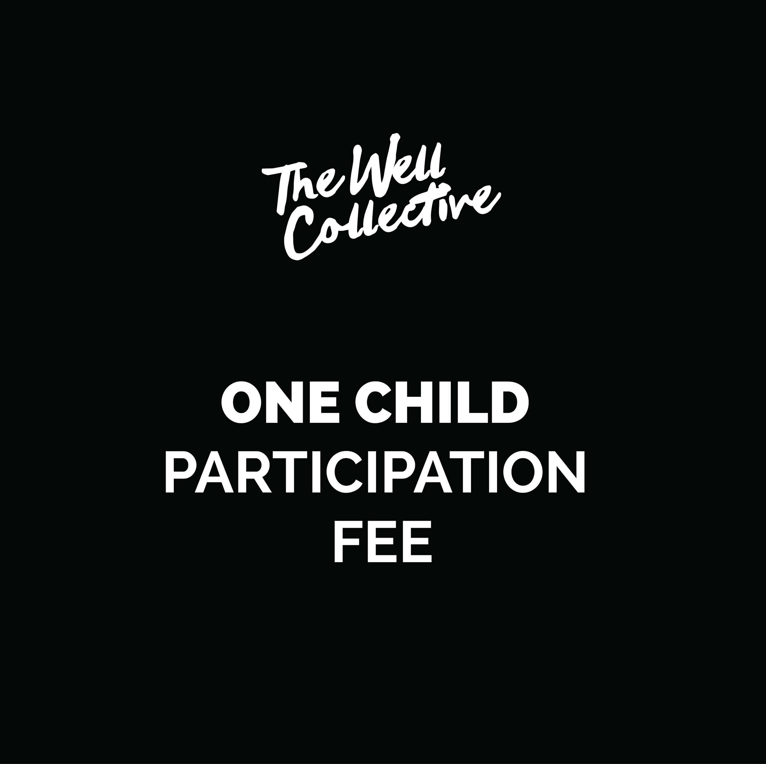 One Child - Participation Fee for 2026-2027