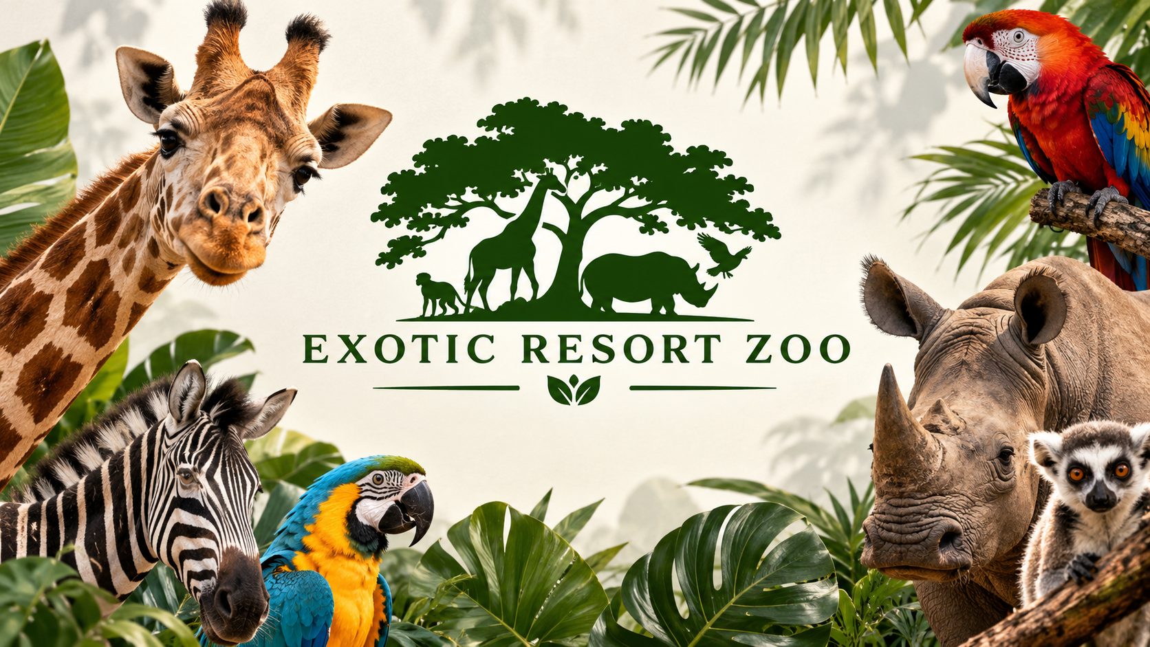 ADULT TICKET - Field Trip: Exotic Resort Zoo Tour + Giraffe Encounter