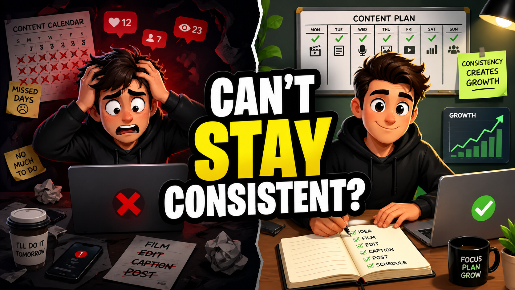 Why You CAN'T Stay Consistent on Social Media - Episode 57