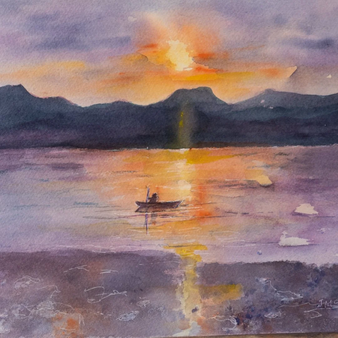 Janette McMaster painting