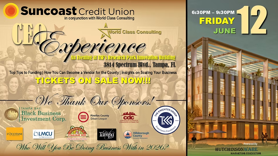 Suncoast Credit Unions CEO Experience Mixer 