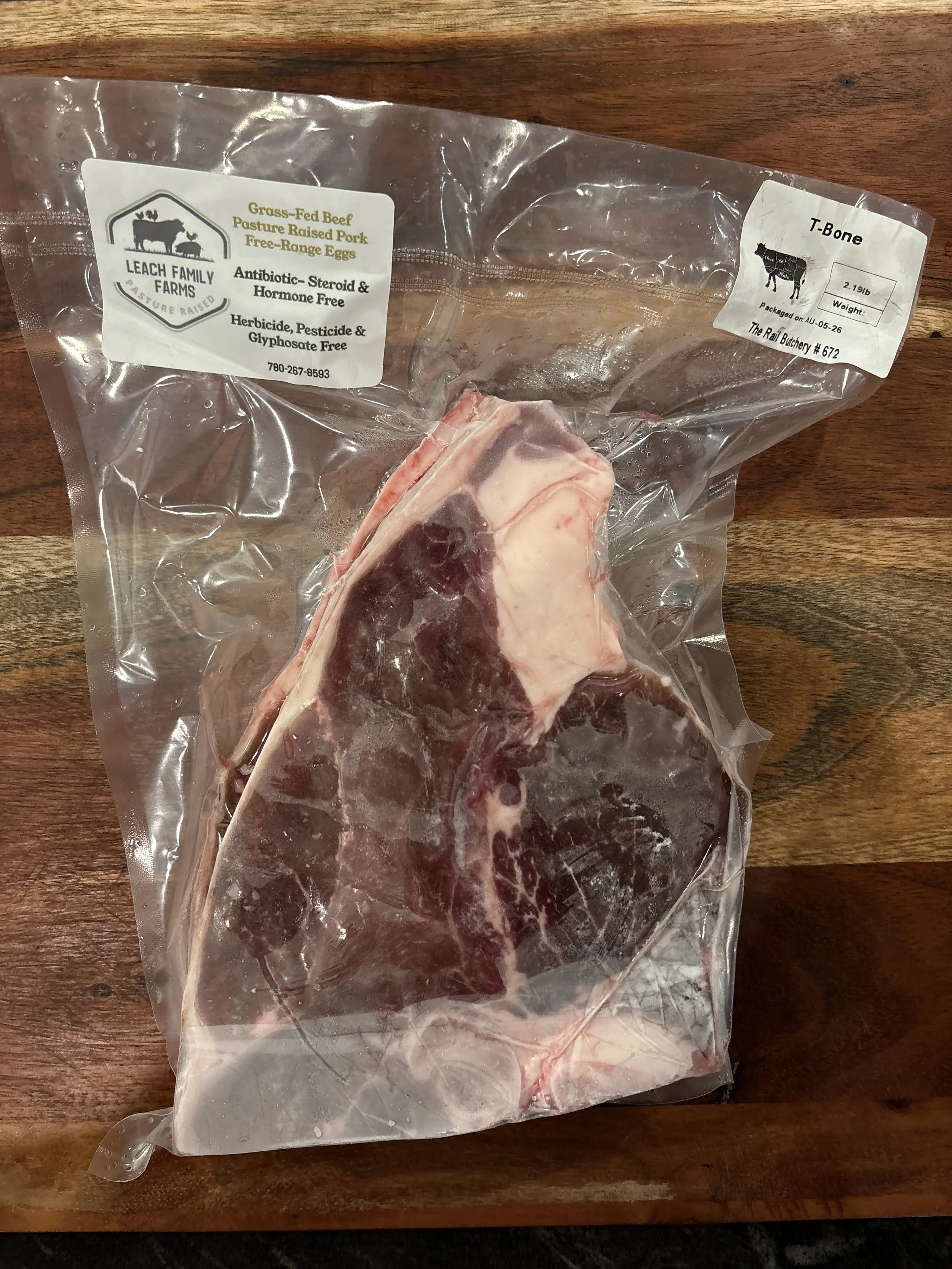 Grass-Fed T-bone