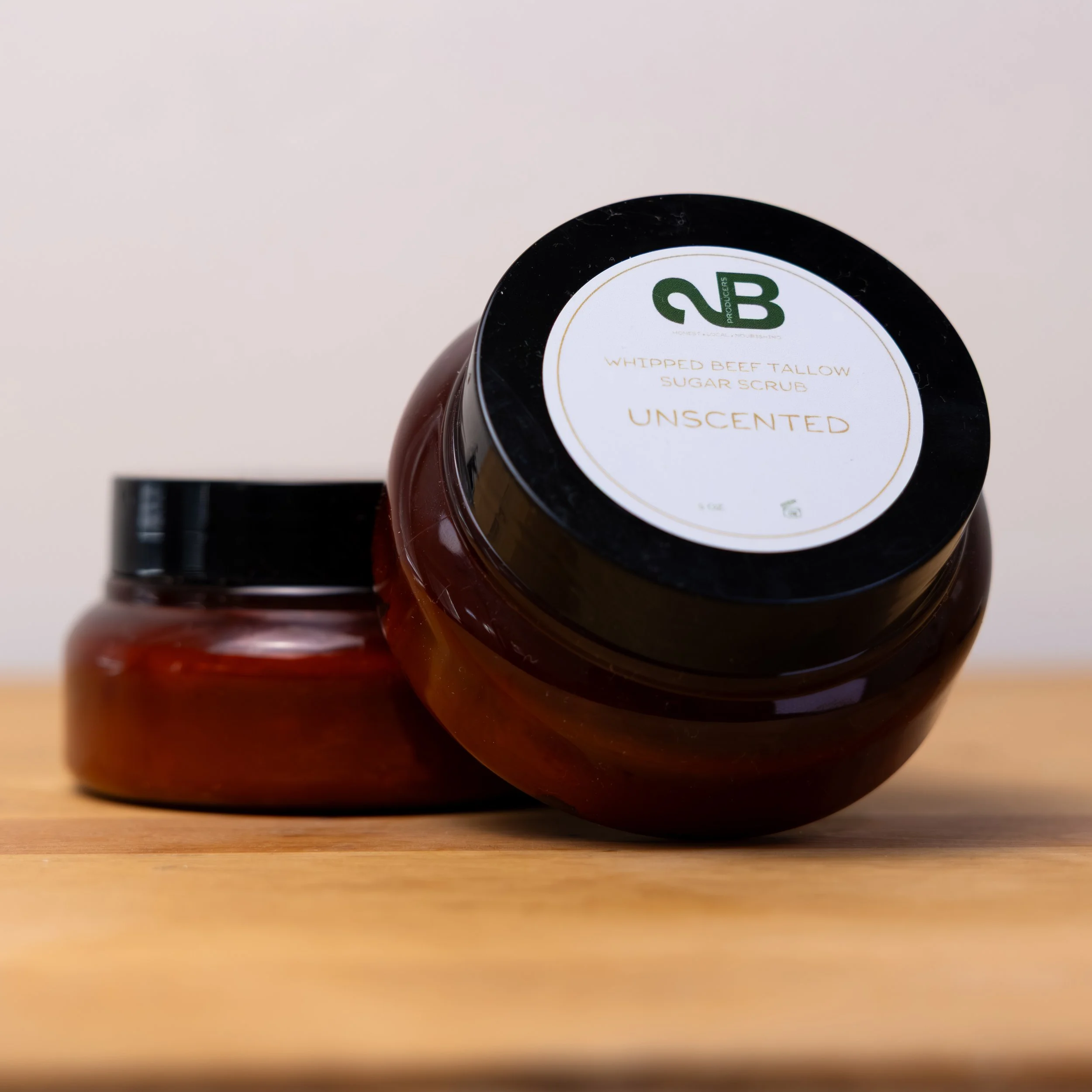 Unscented Tallow Sugar Scrub