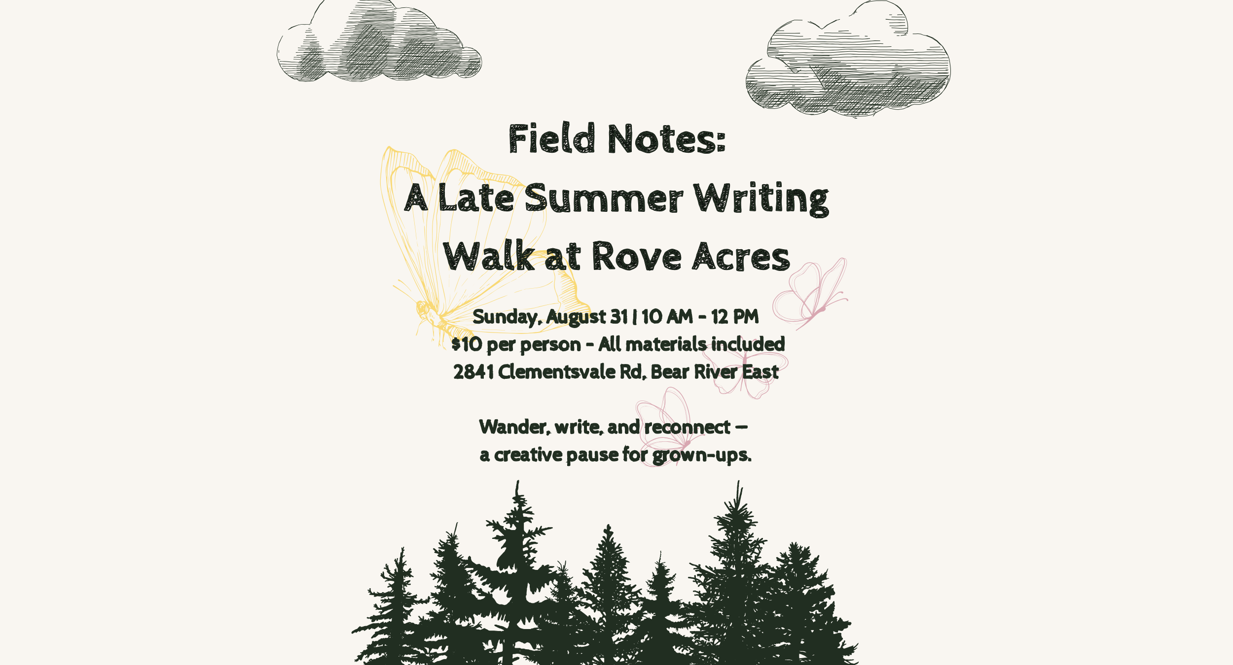 Field Notes: A Late Summer Writing Walk