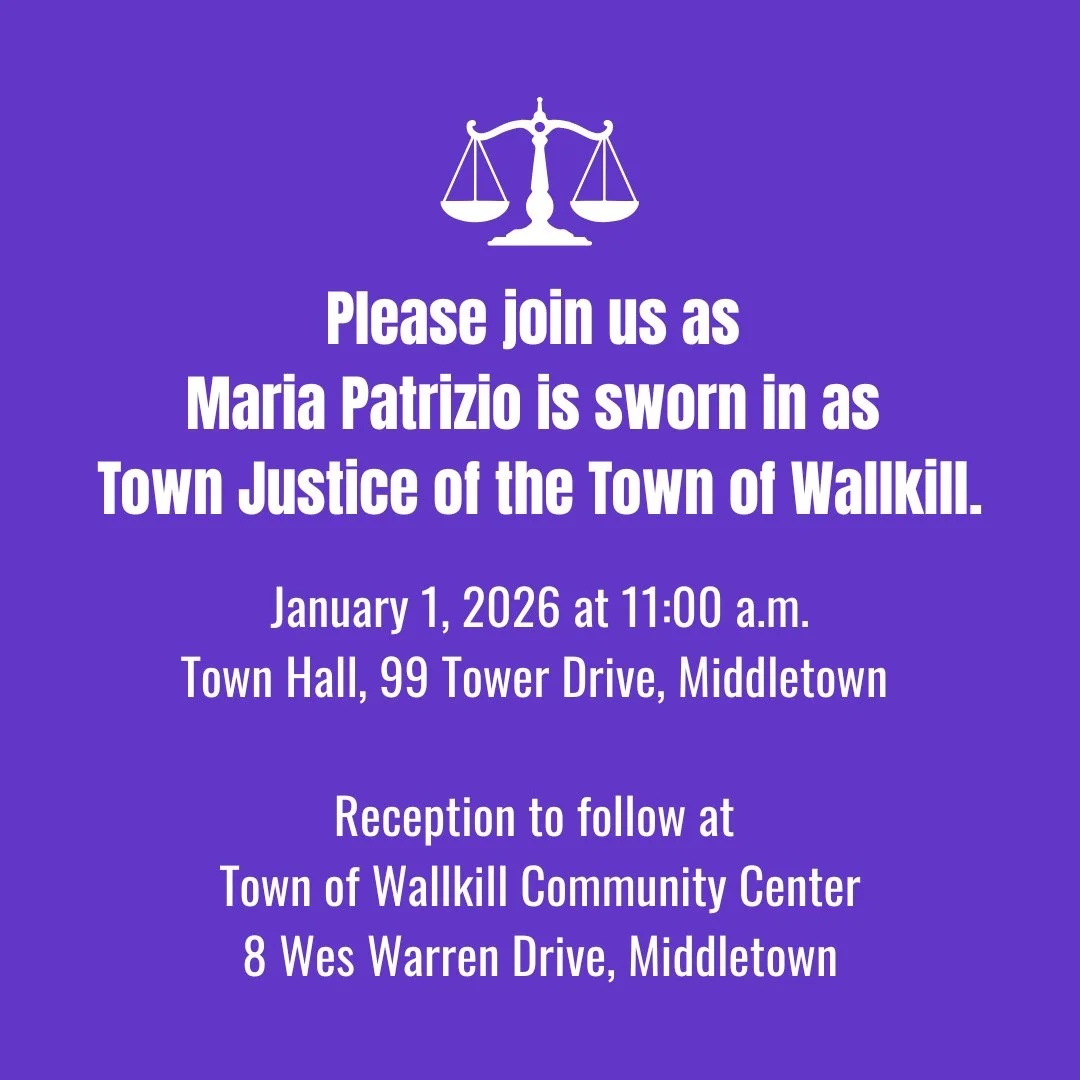 Town of Wallkill Swearing in Ceremony