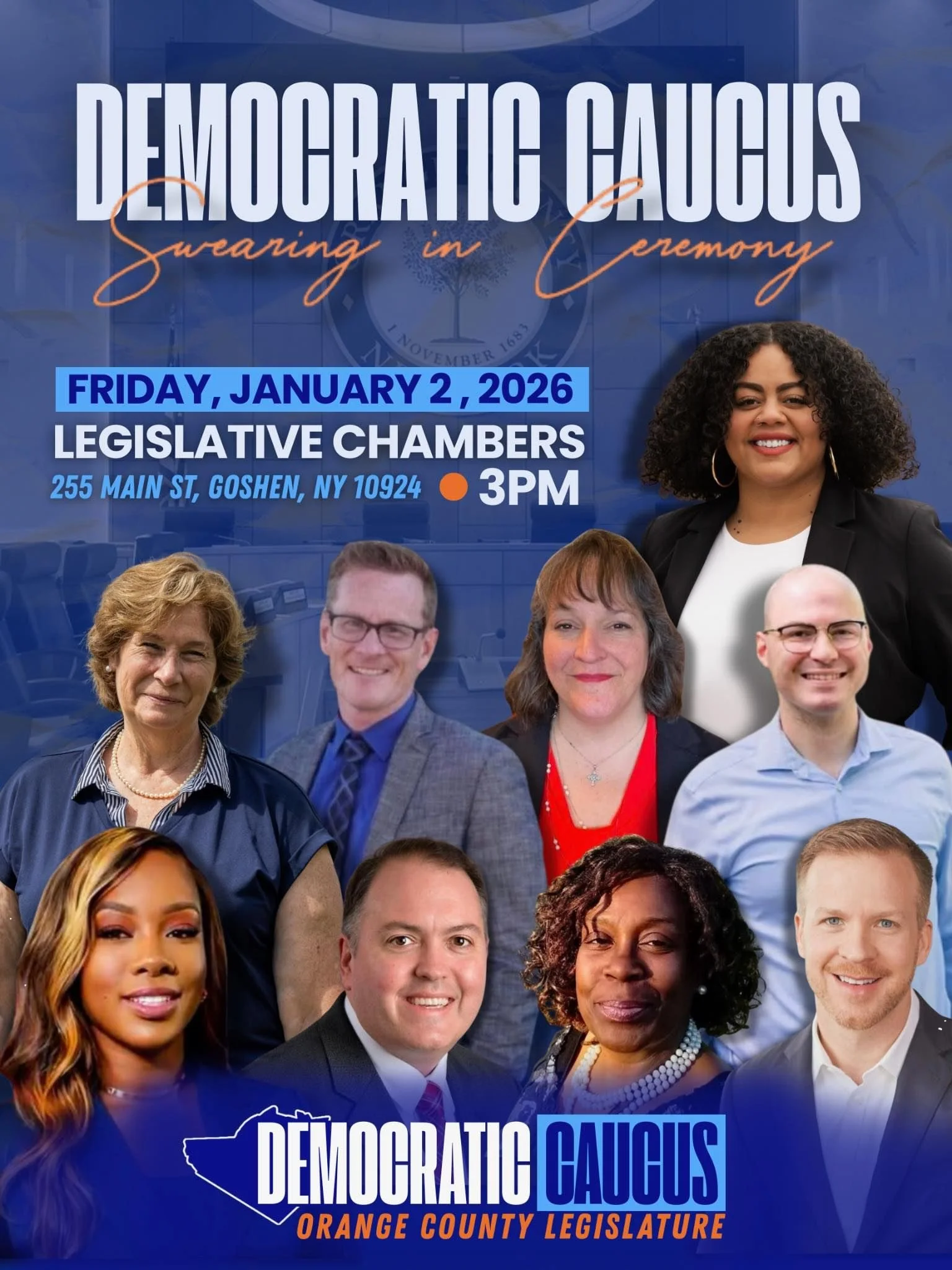 county legislative Swearing in Ceremony 