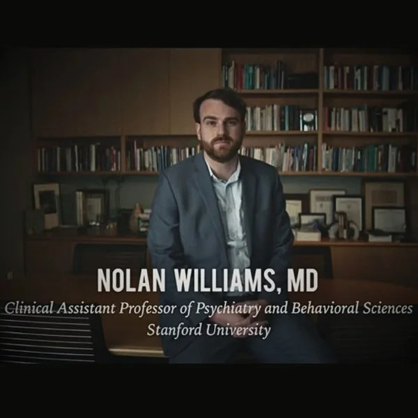 A photo of Dr. Nolan Williams from Stanford University.