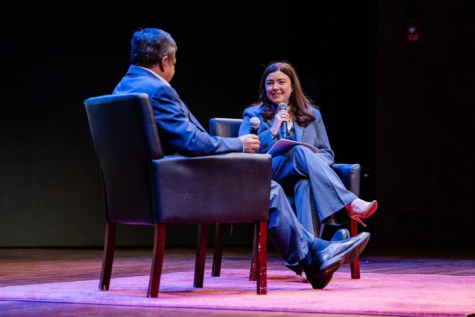  Rushika Fernandopulle, MD CEO of Liza Health and Juliette Price CSO of HSG. 