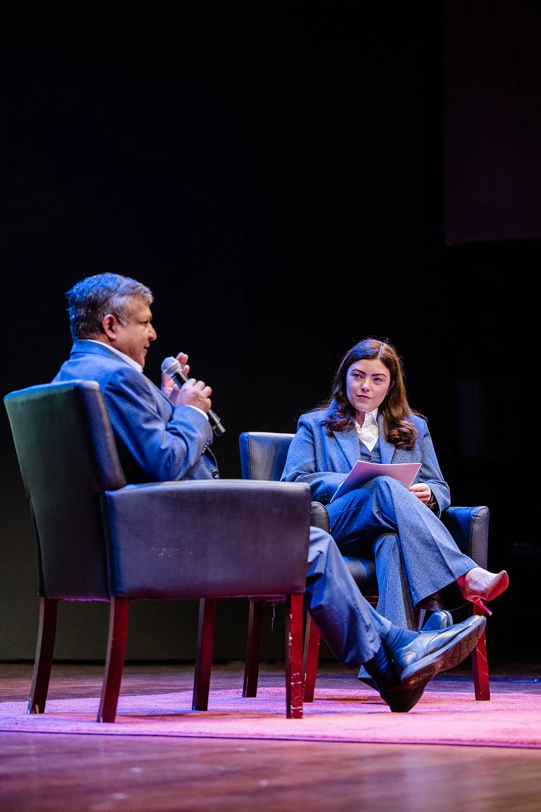  Rushika Fernandopulle, MD CEO of Liza Health and Juliette Price CSO of HSG. 