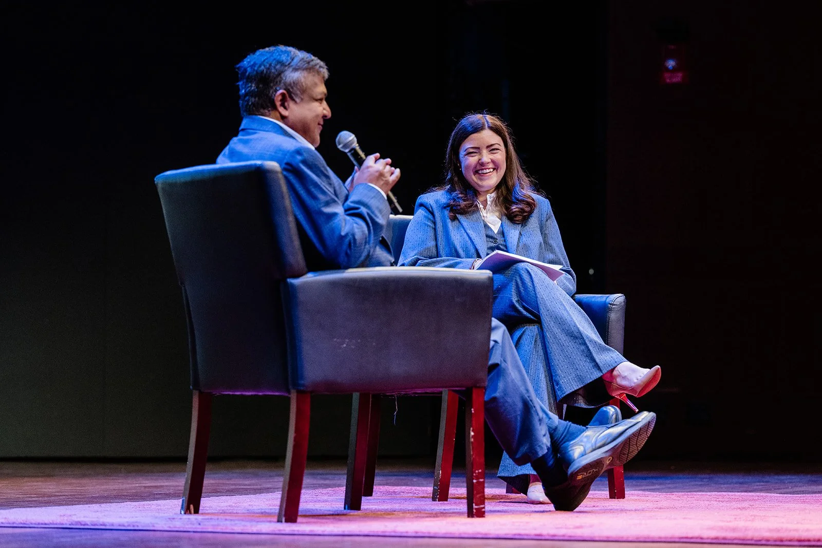  Rushika Fernandopulle, MD CEO of Liza Health and Juliette Price CSO of HSG. 