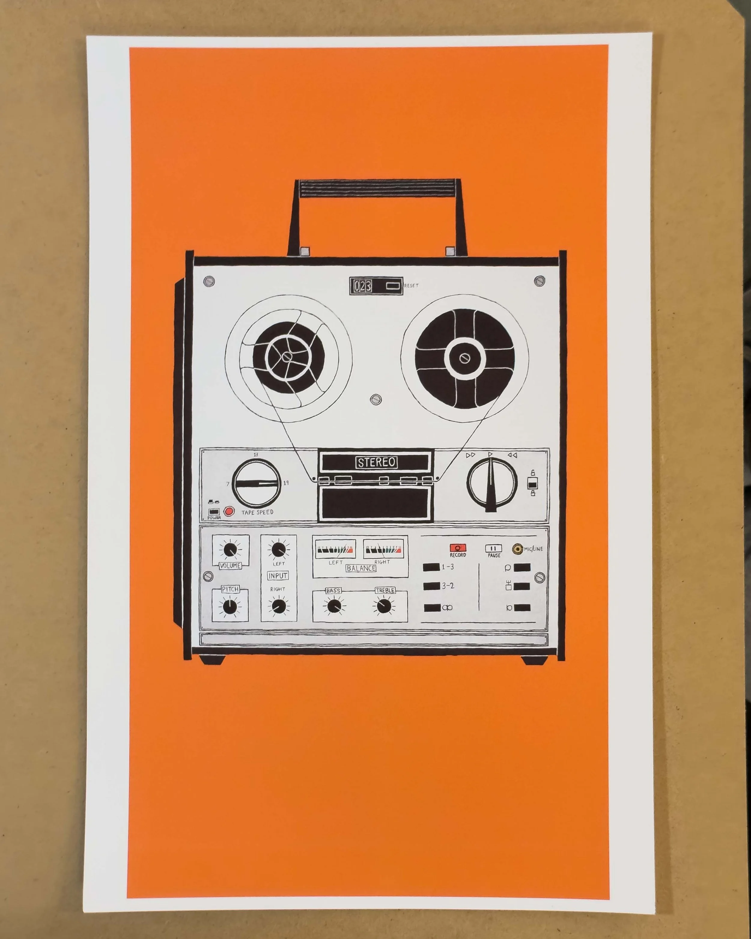 Keeping It Reel - 9" x 16"