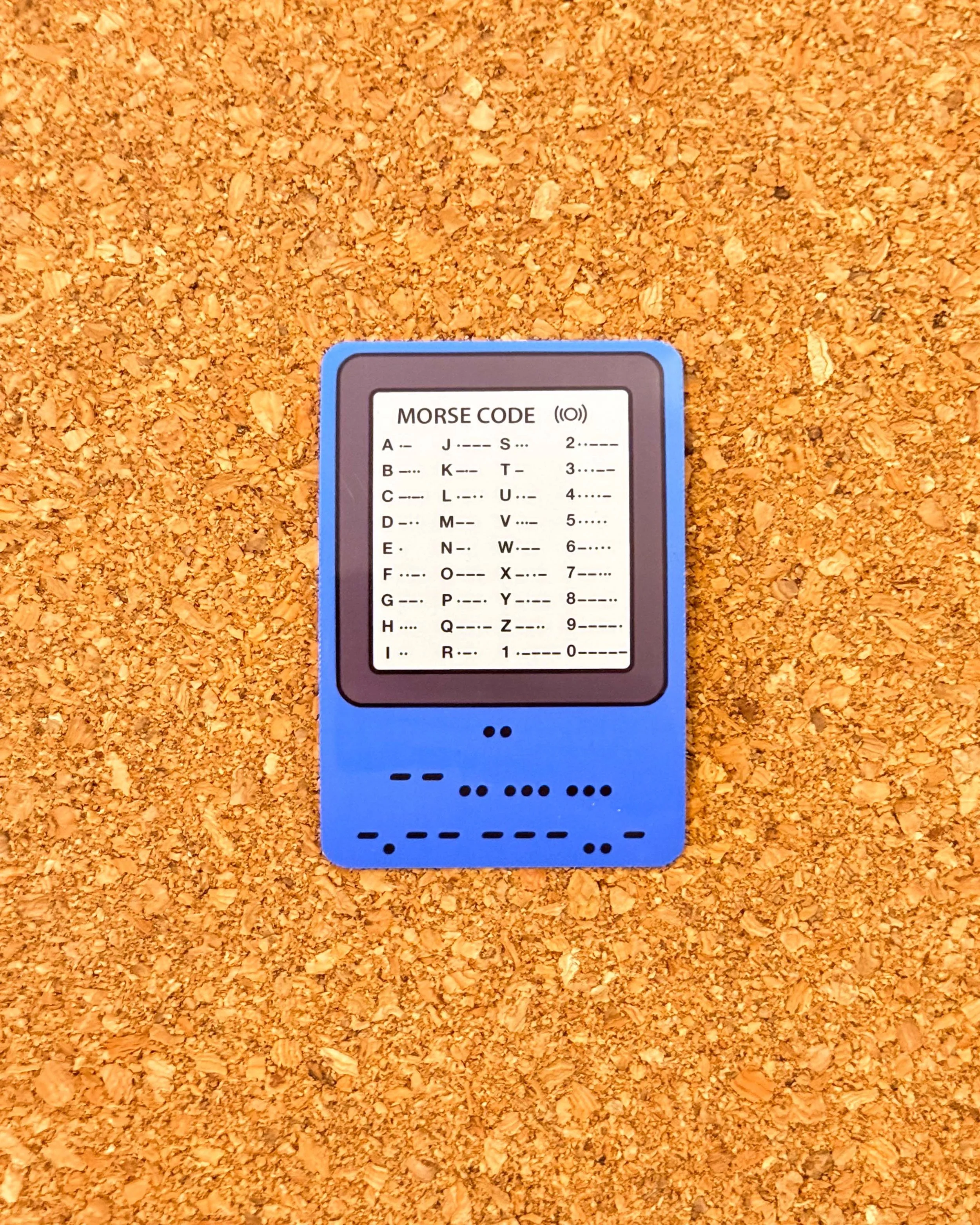 Morse Code Key & I Miss You