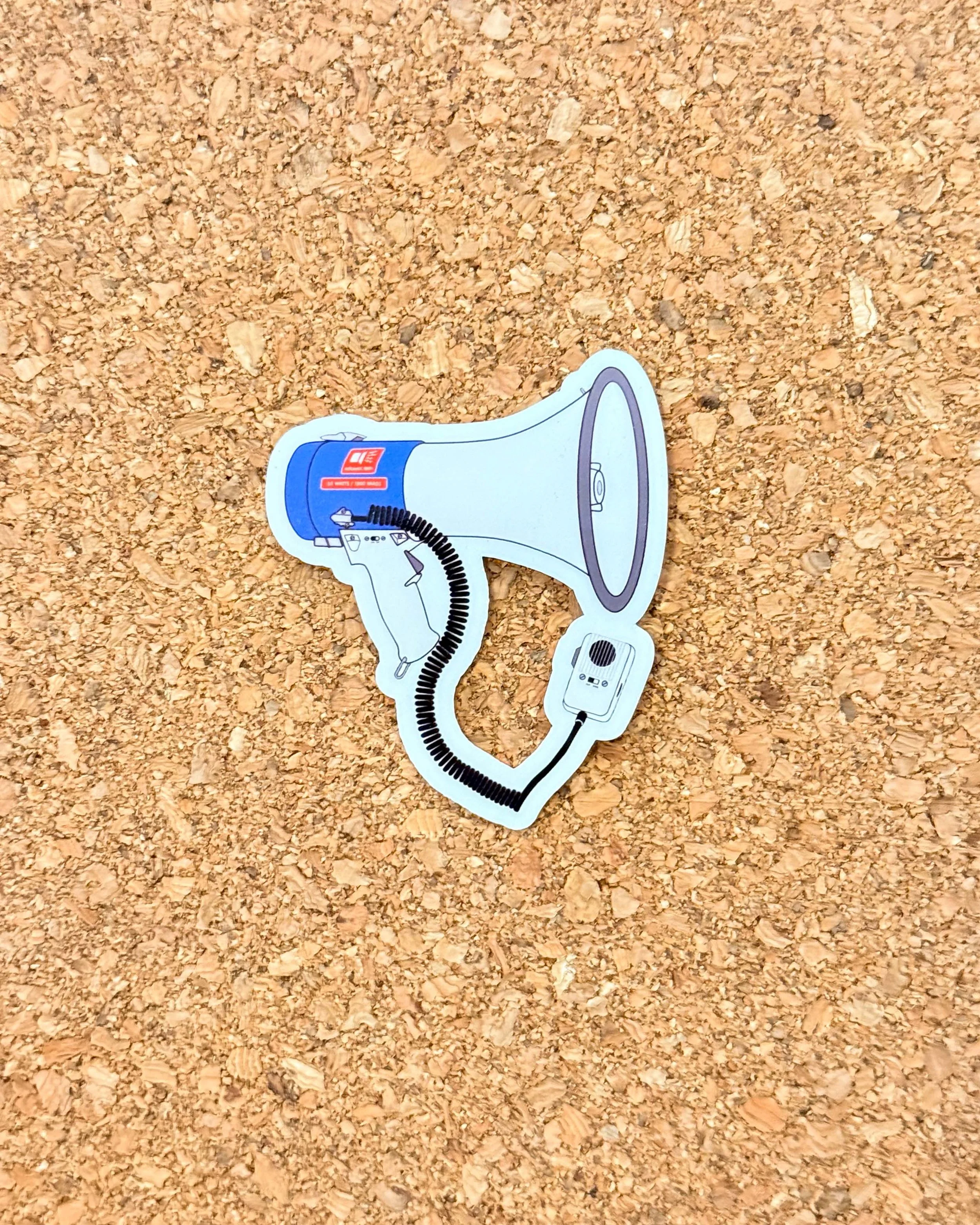 Whispering to the Right Sticker