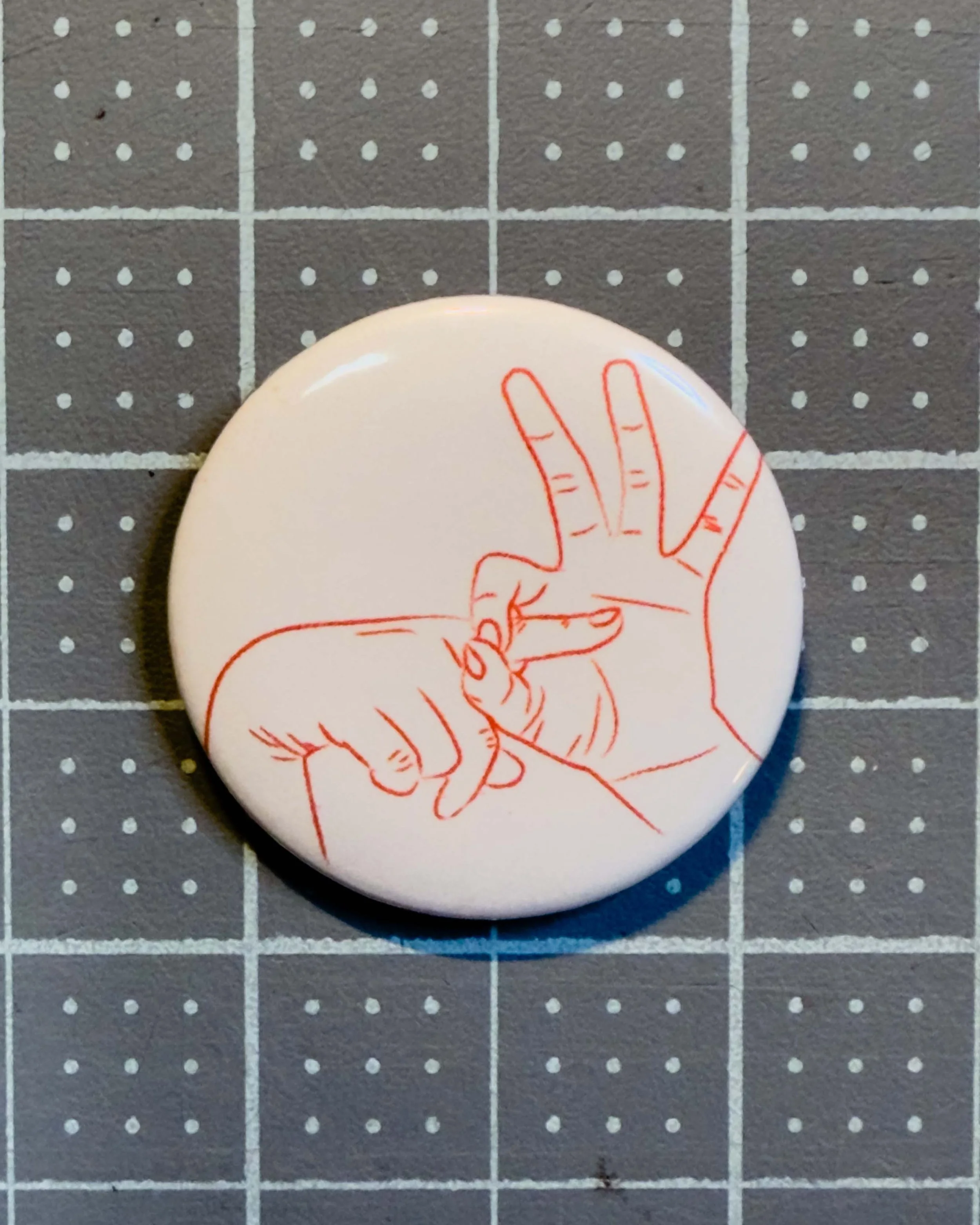F*CK Hands Button