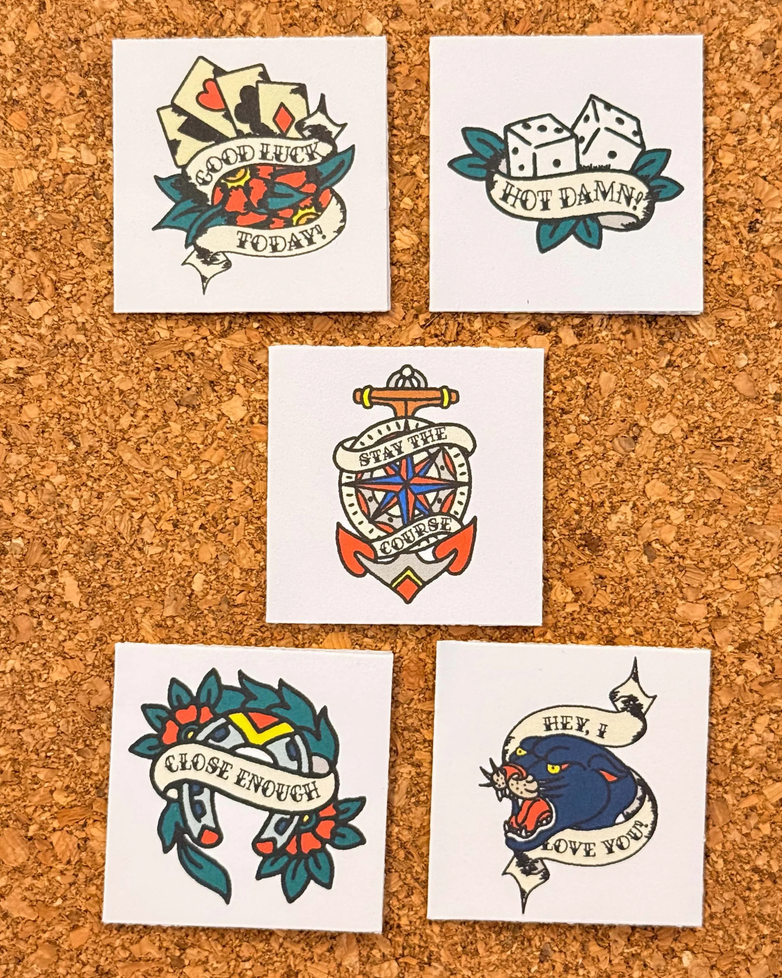 Tattoo Tiny Cards