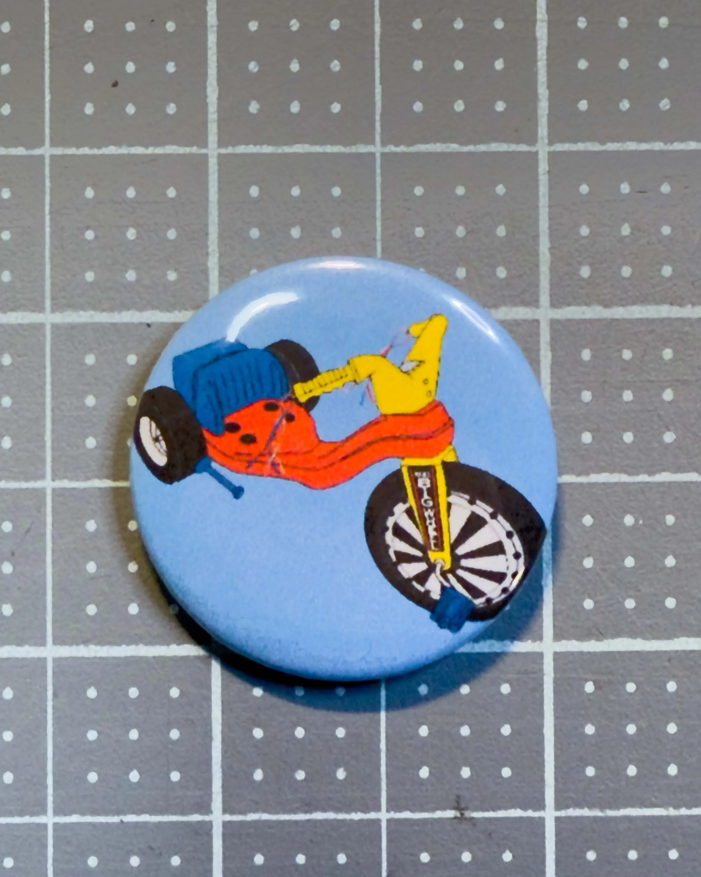 Big Wheel Button